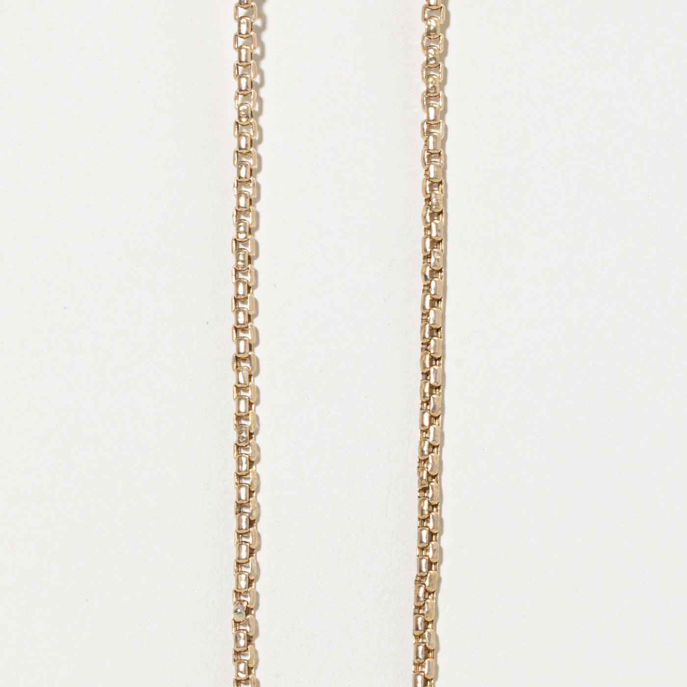 10k Yellow Gold Box Chain | 3.3mm | 27"