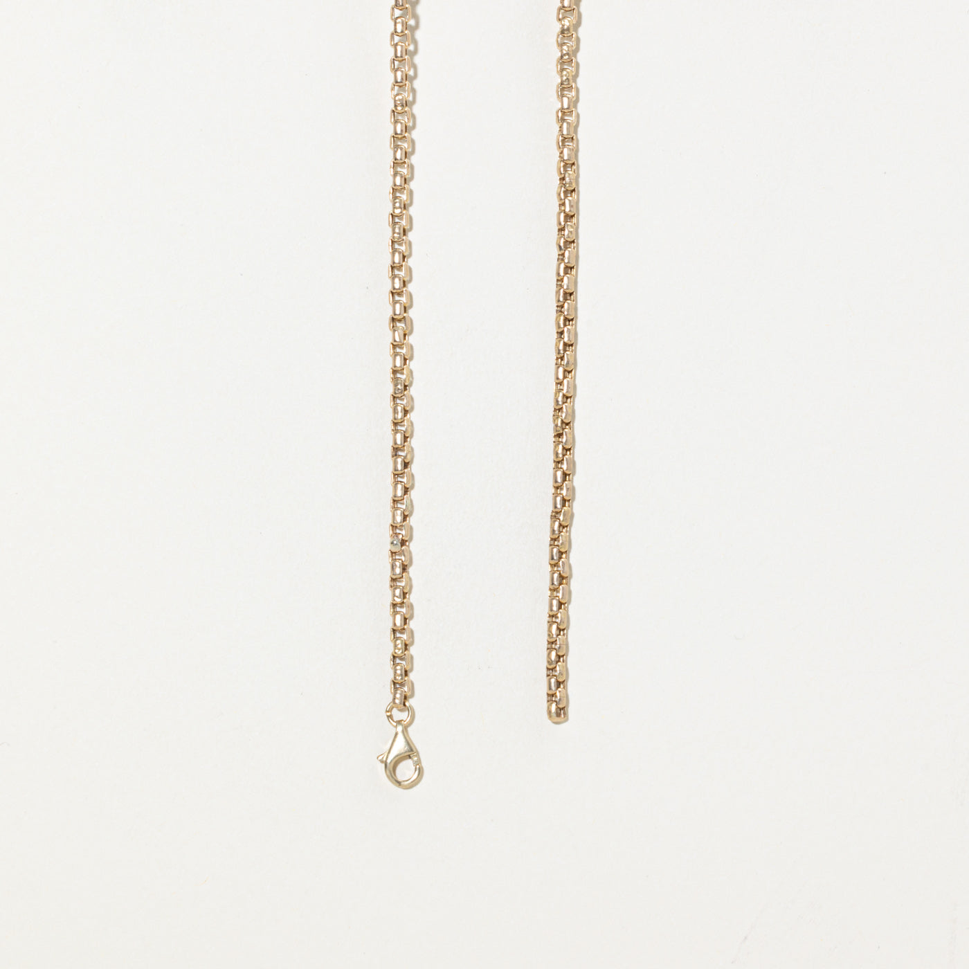 10k Yellow Gold Box Chain | 3.3mm | 27"