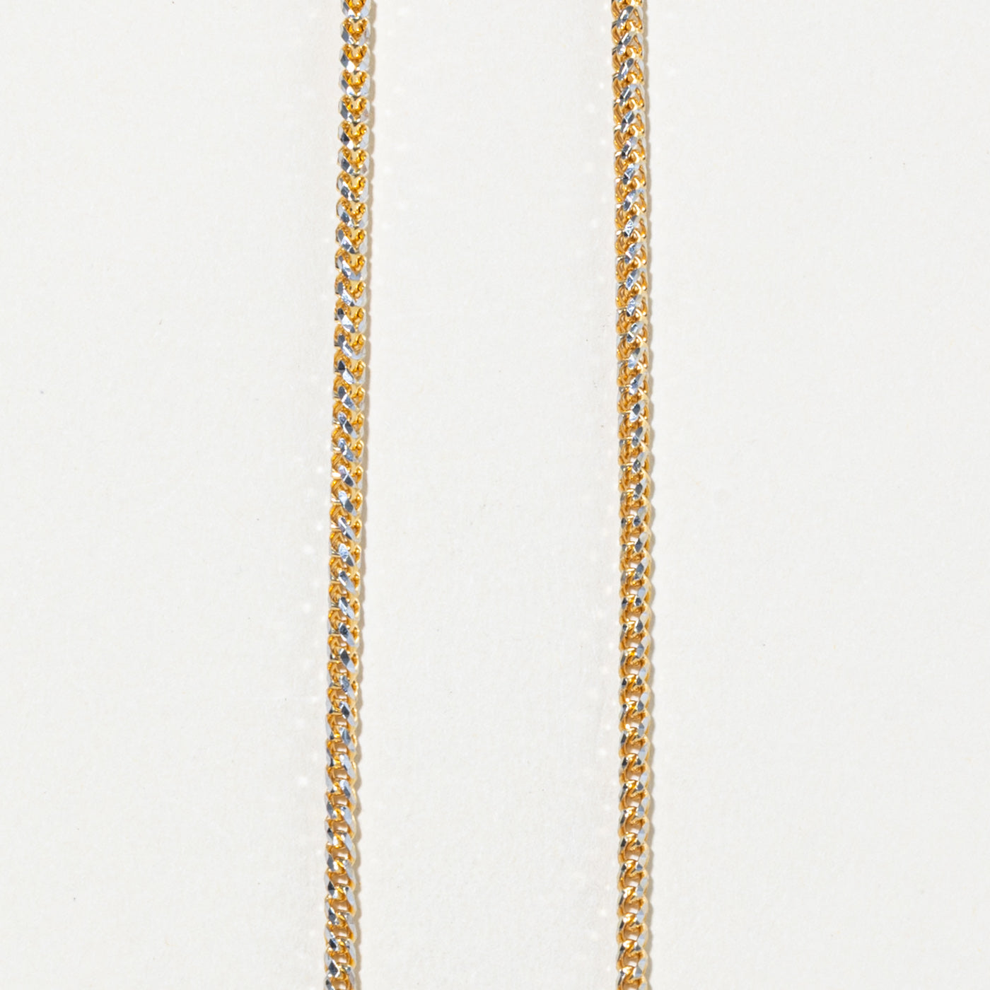 10k Yellow Gold Foxtail Chain | 2.7mm | 22"