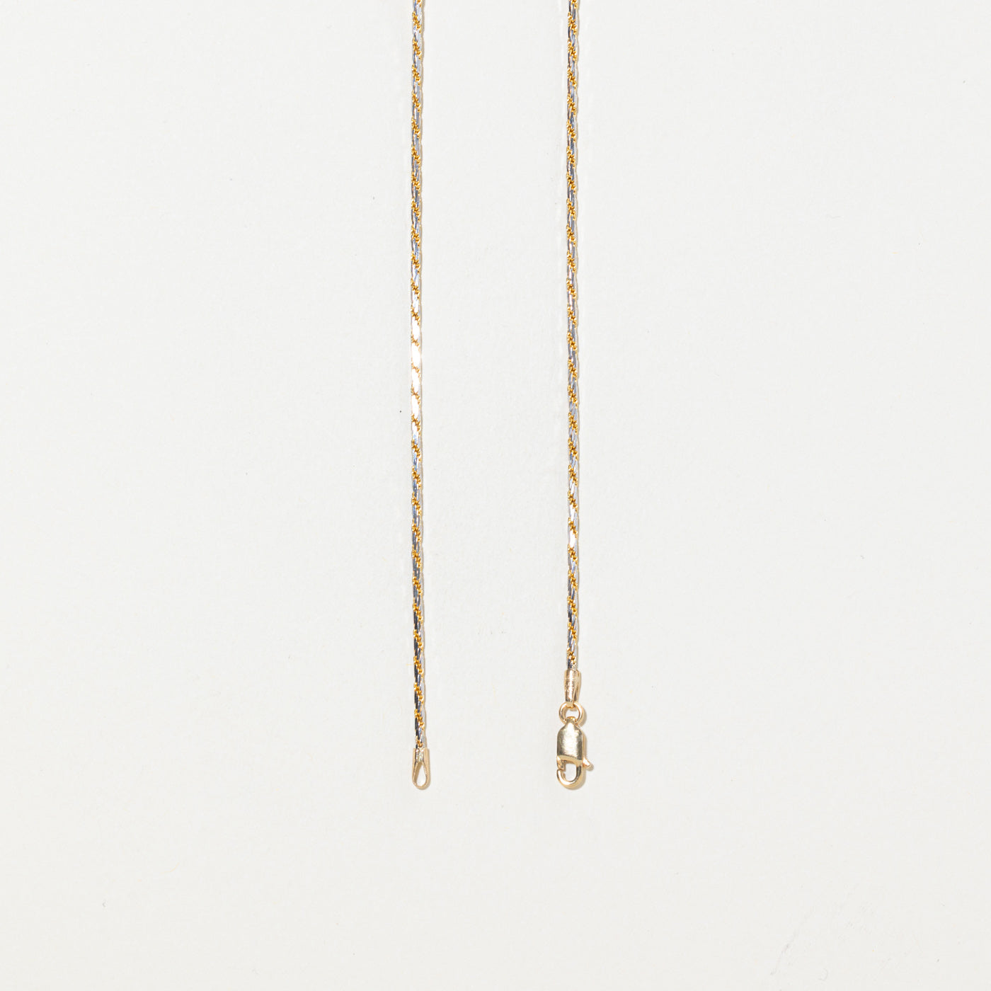 Italian 14k Flat Link Chain | 1.3mm | 23.5"
