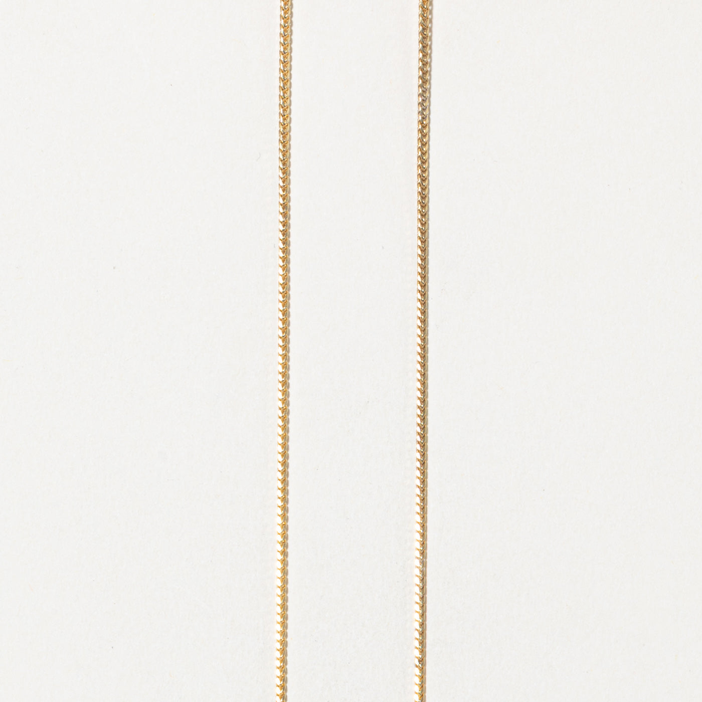 18k Curb Link Chain | 1.16mm | 16"
