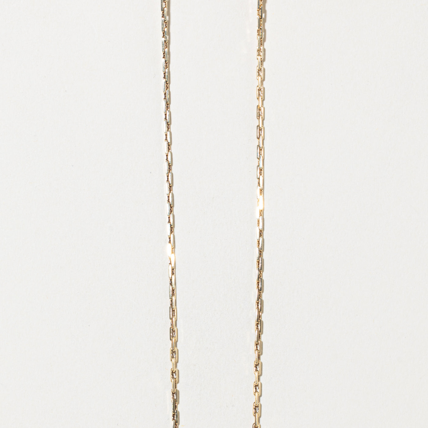 10k Thin Paperclip Chain | 1.34mm | 23"