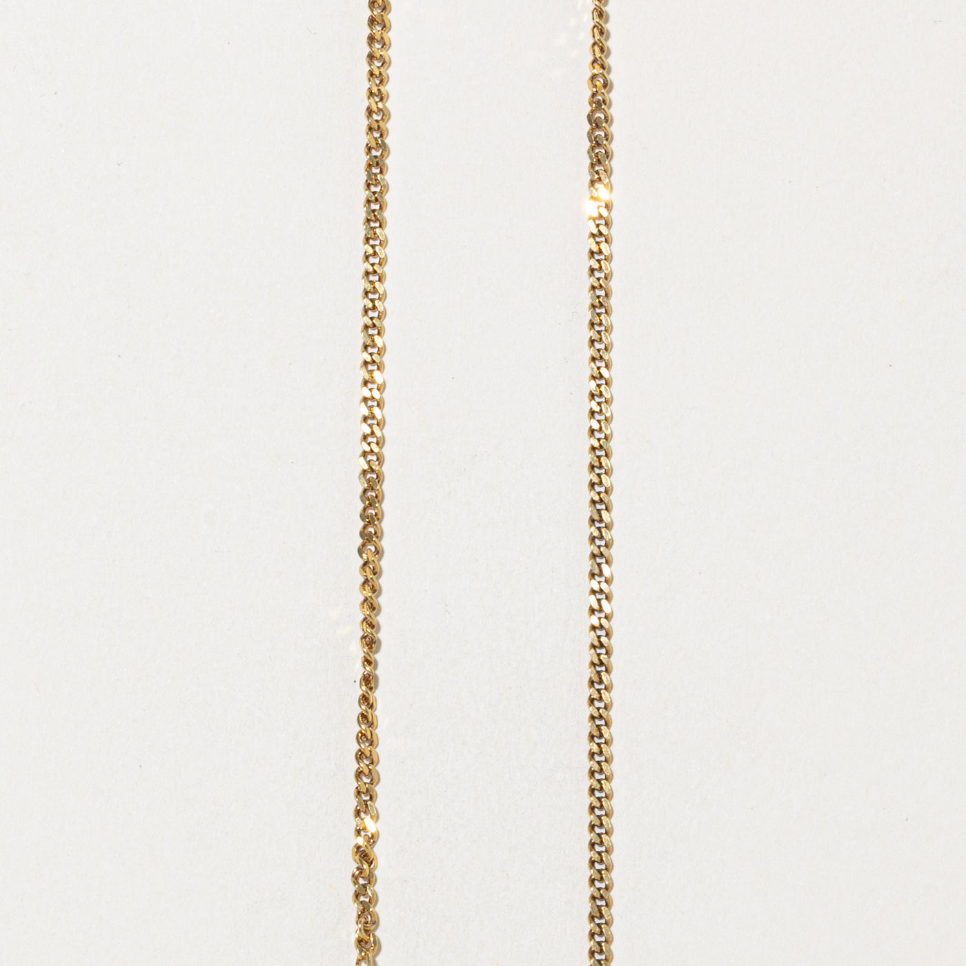 Vintage Italian 18k Curb Chain | 2.34mm | 24"