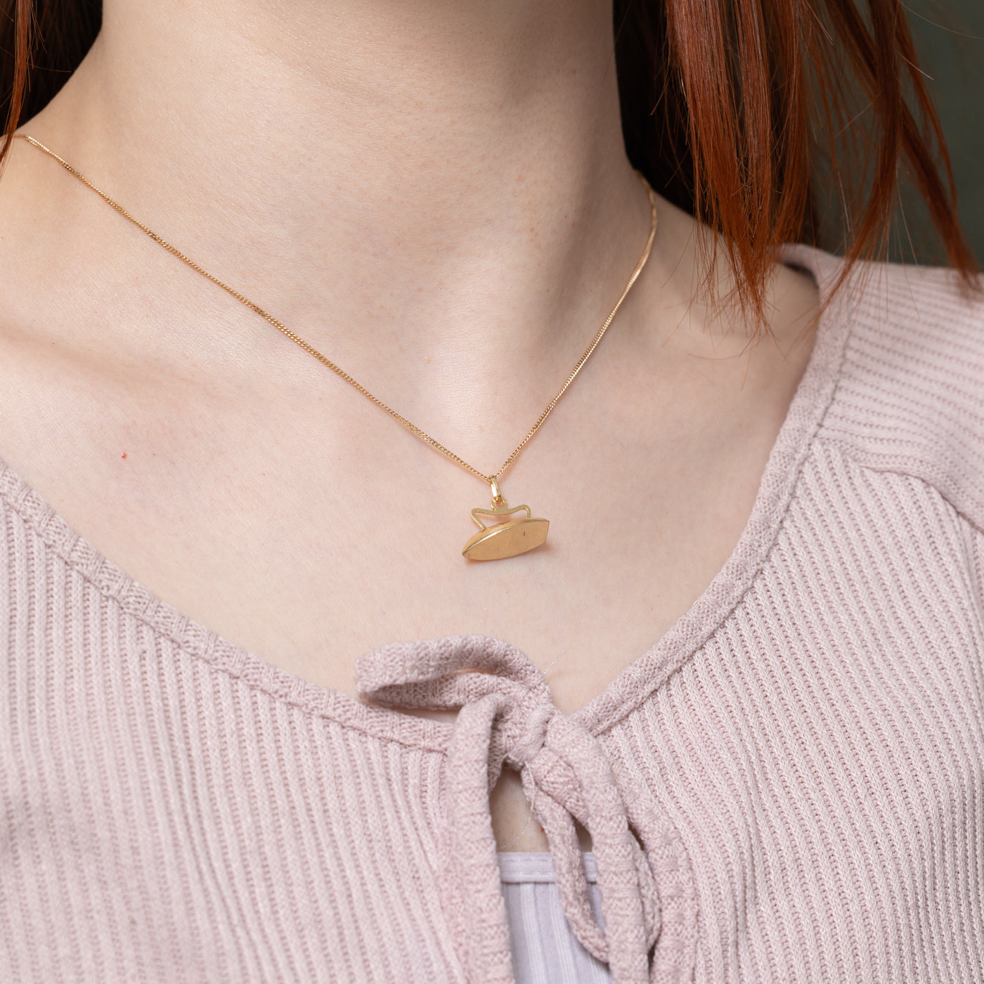 14k Iron Charm