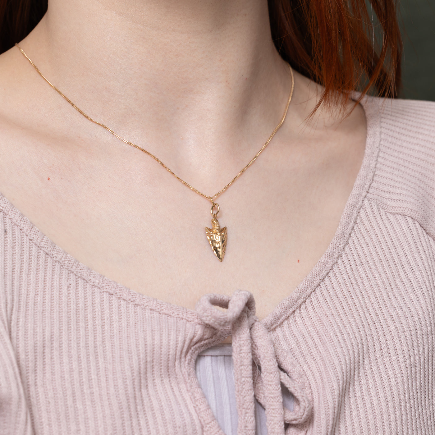 10k Arrowhead Charm