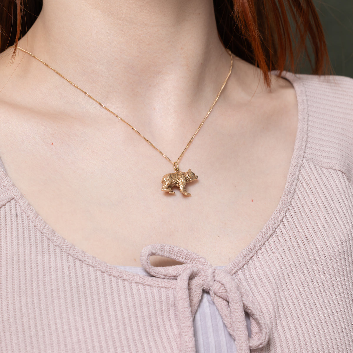 9k Bear Charm