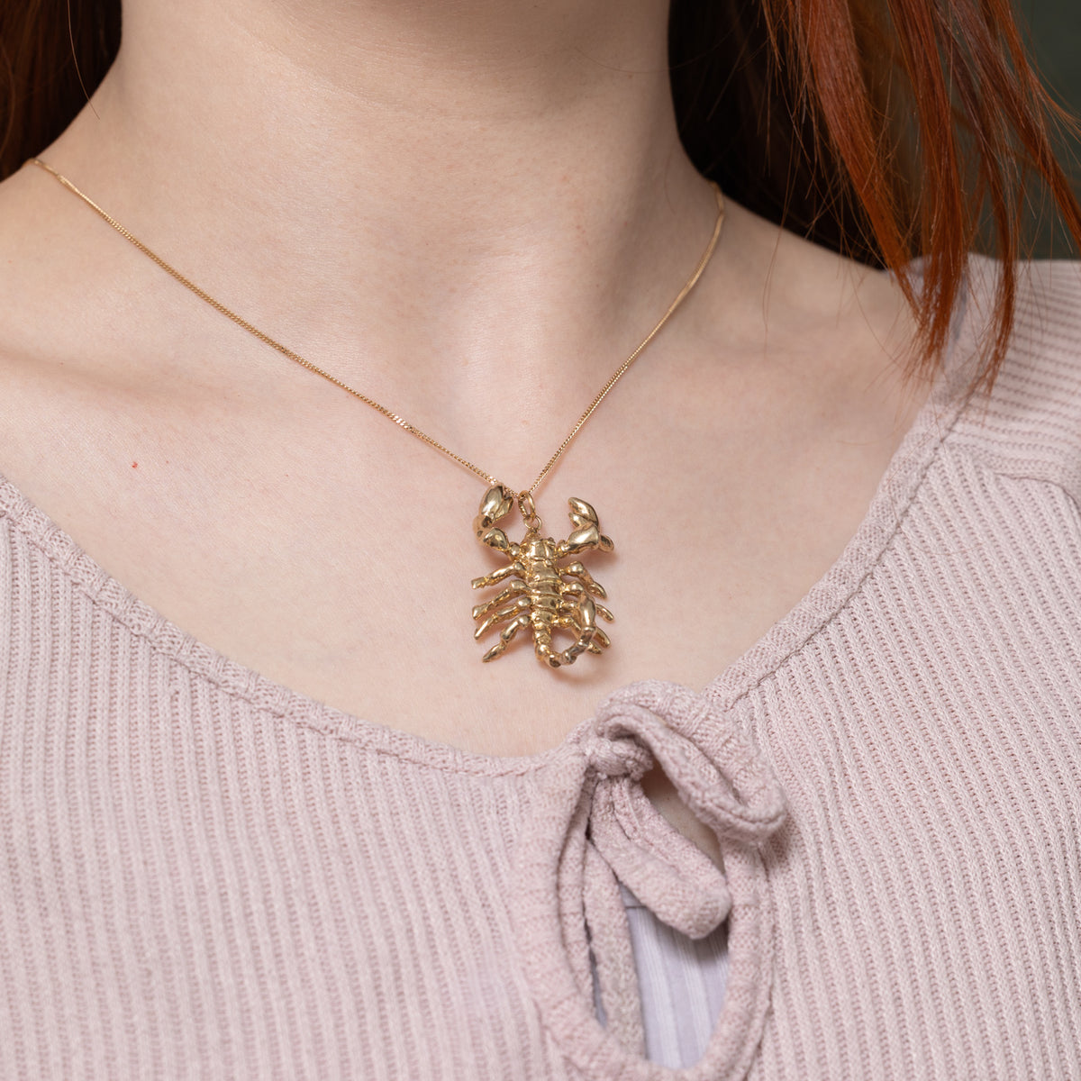 10k Scorpion Charm