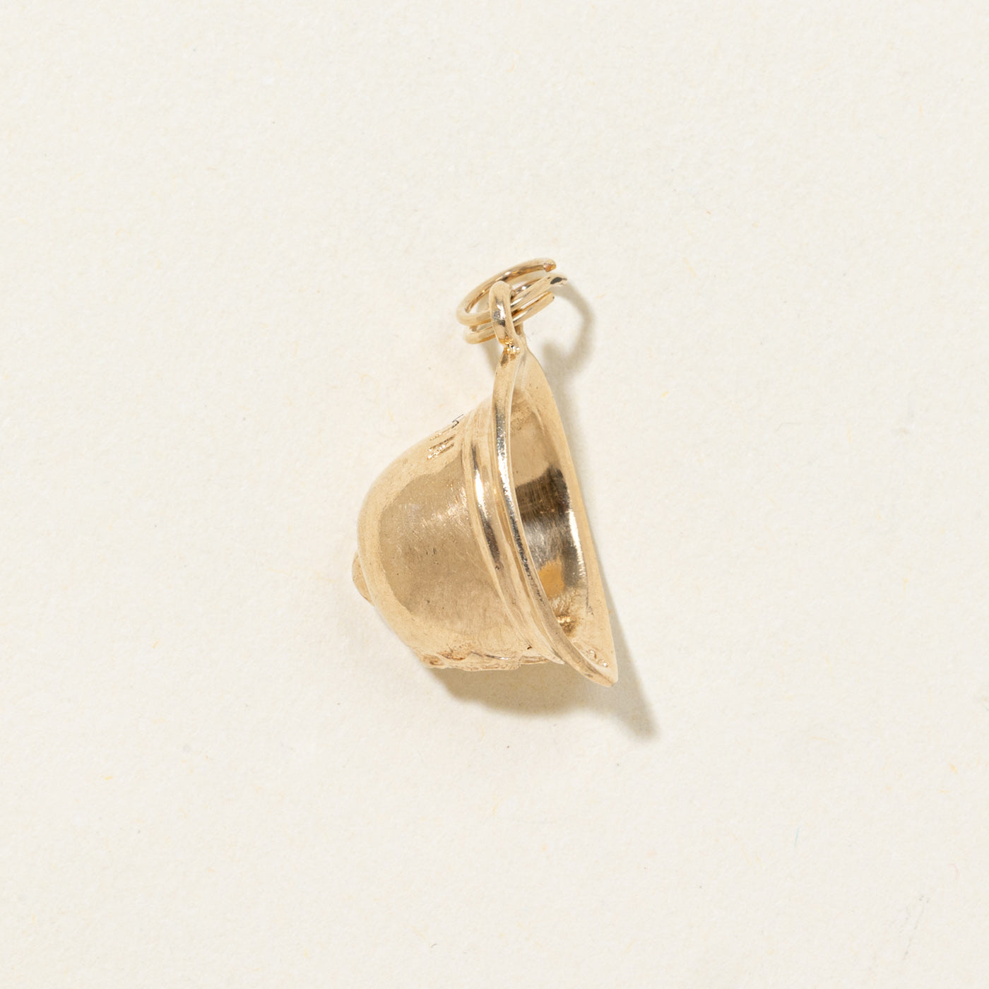 10k Policeman Helmet Charm
