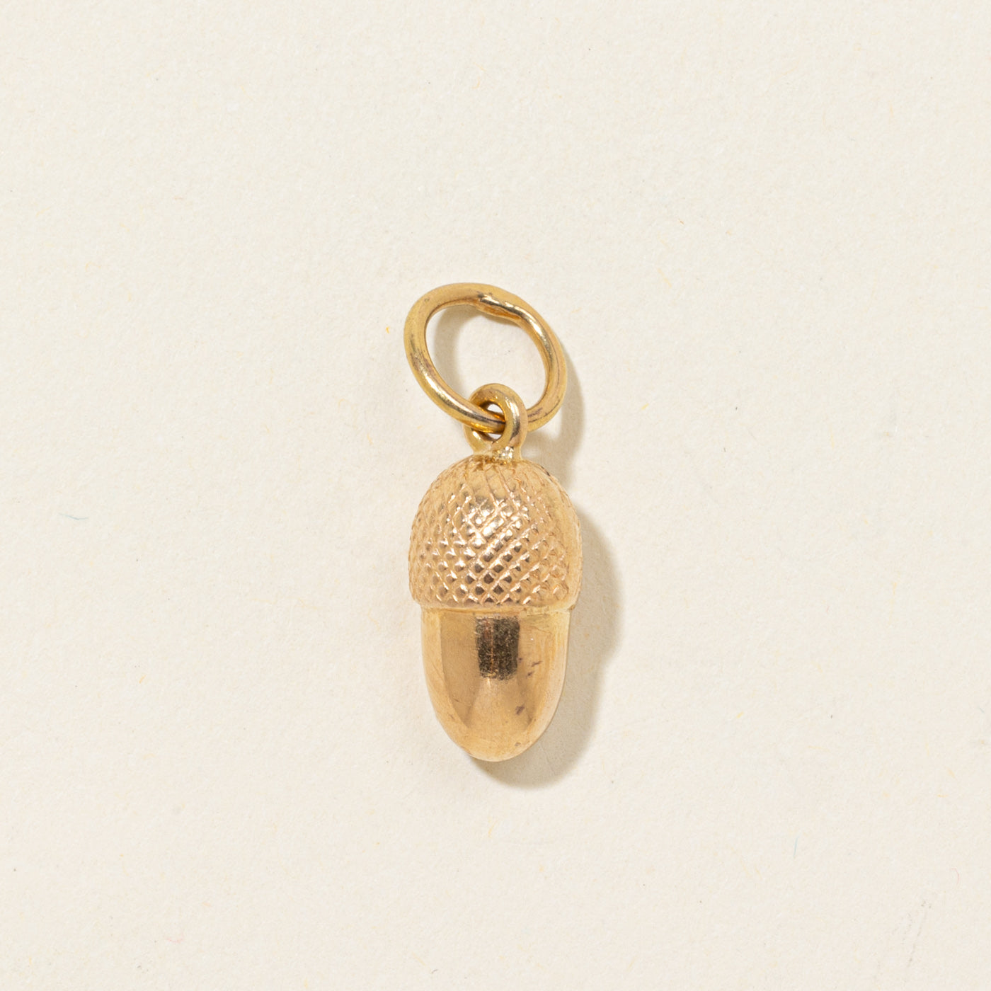 18k Acorn Charm