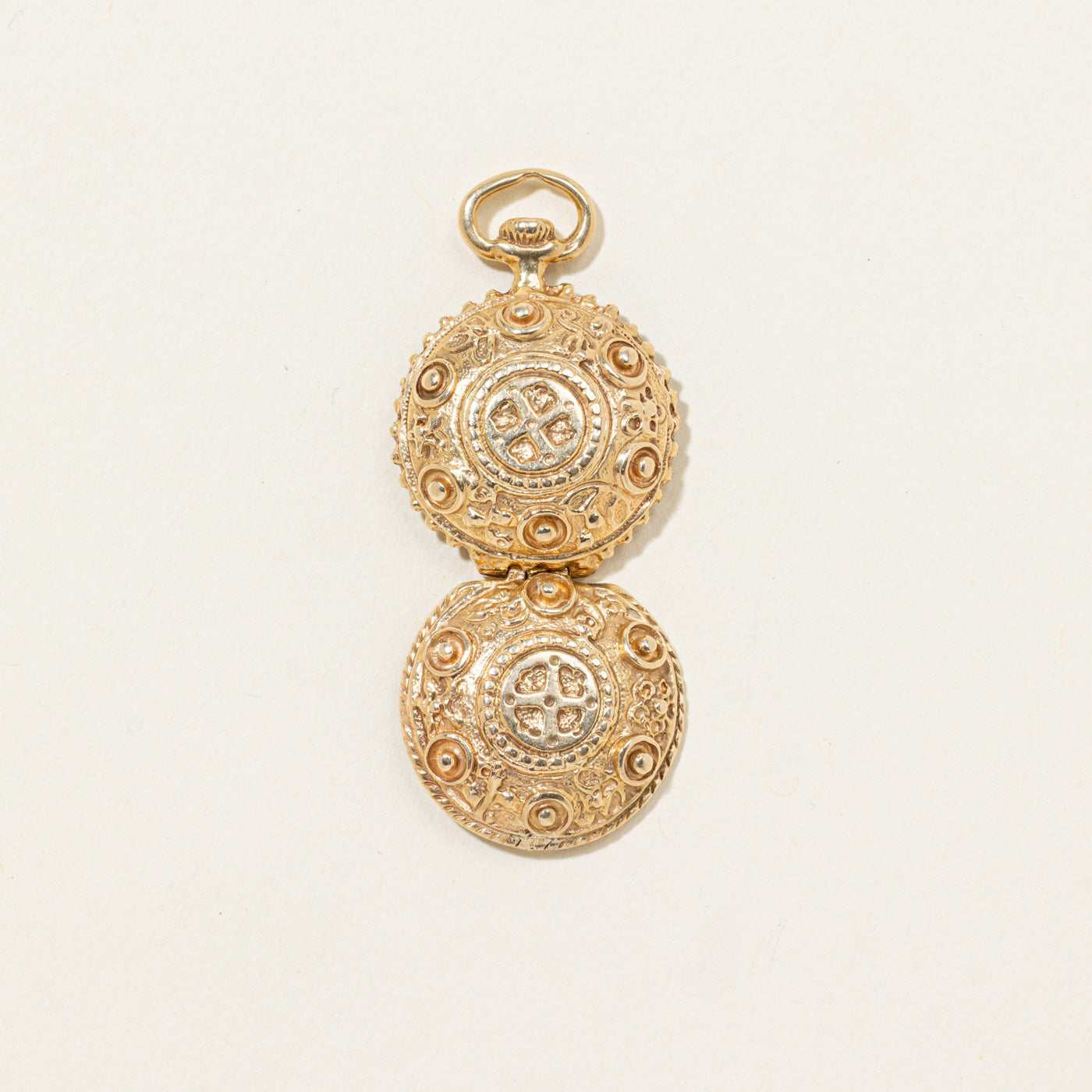14k Ornate Locket