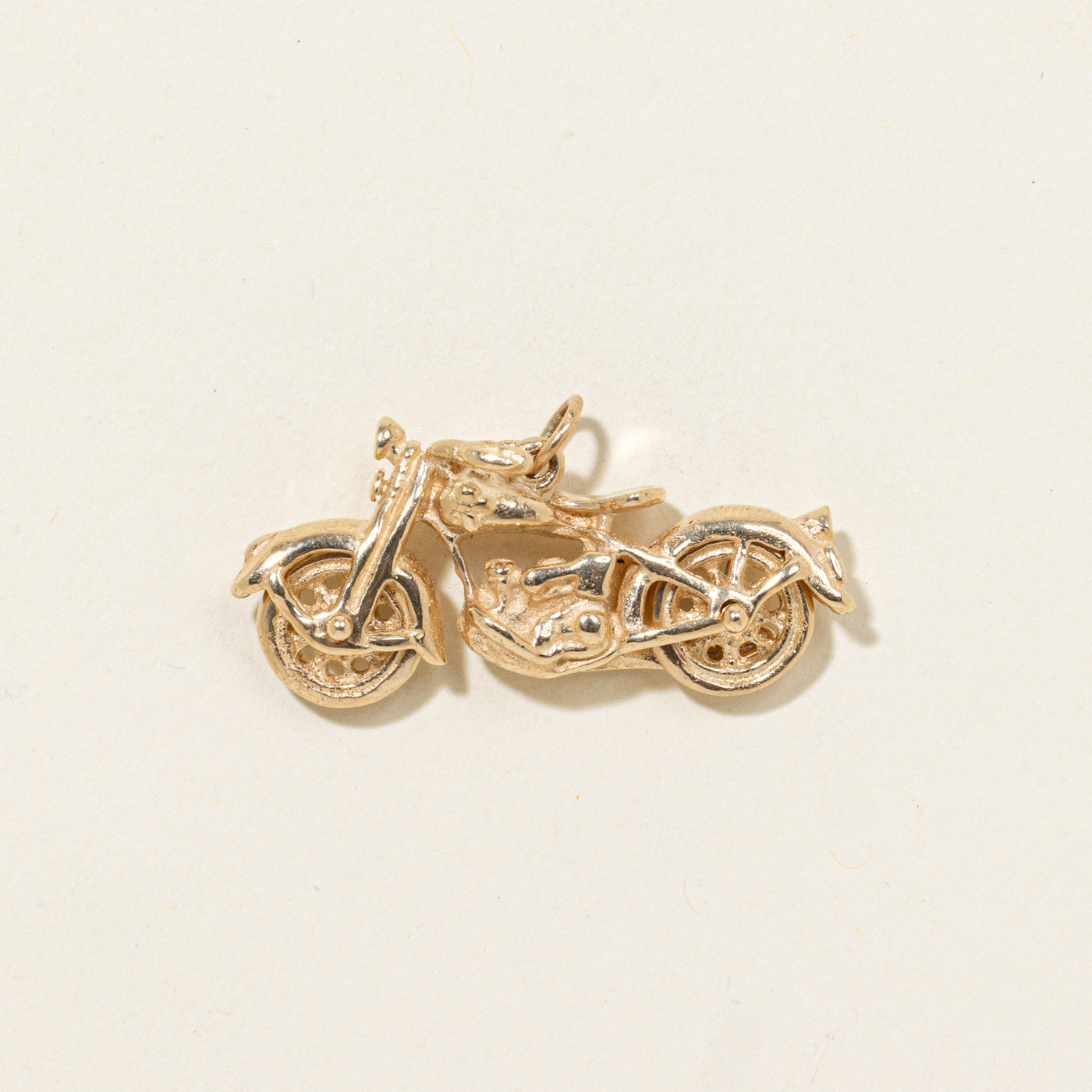 14k Motorcycle Charm