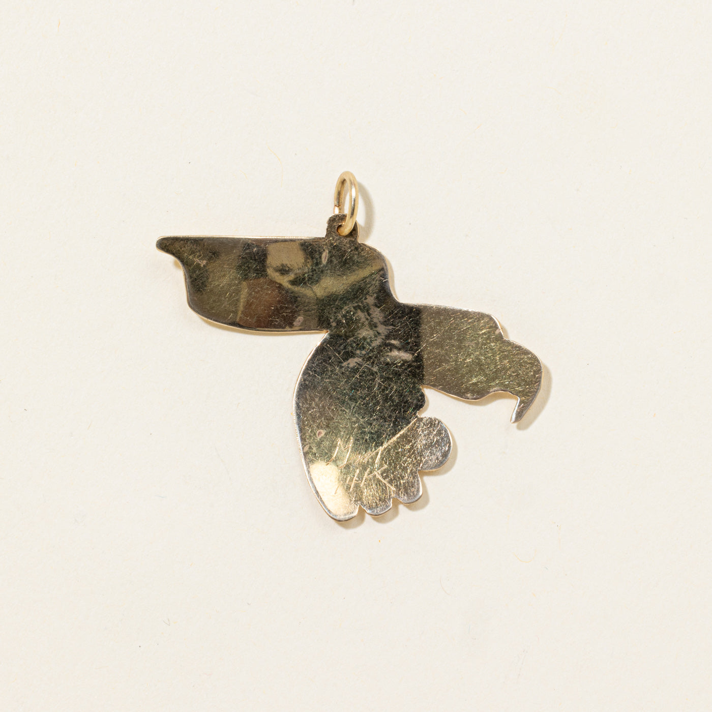14k Indigenous Eagle Pendant