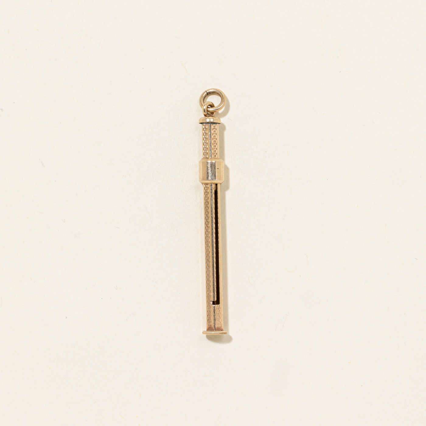 1984 Birmingham 9k Retractable Toothpick Charm
