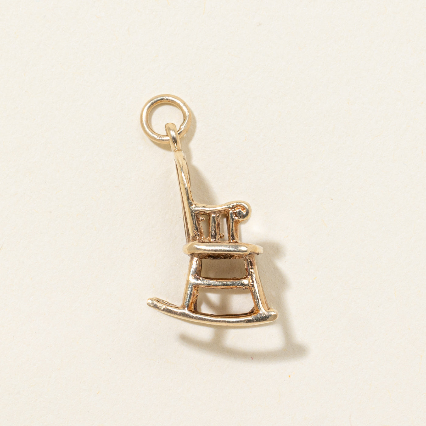 10k Rocking Chair Charm