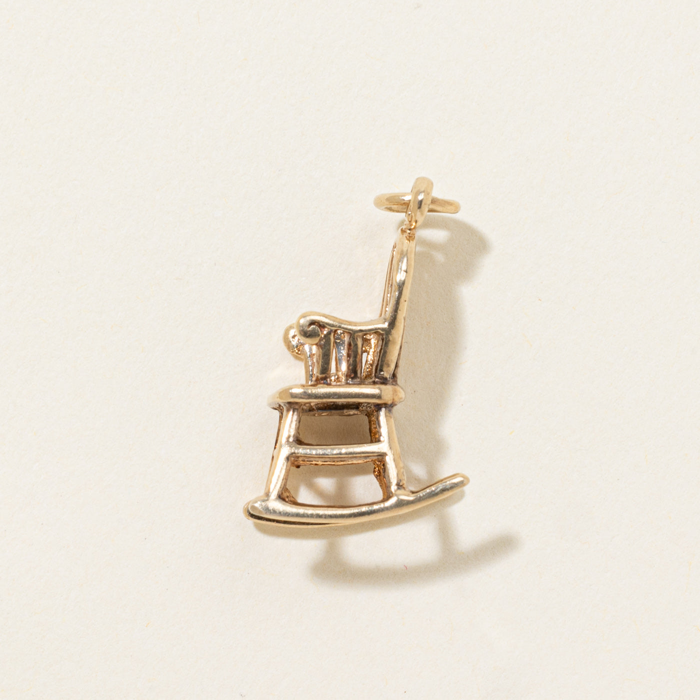 10k Rocking Chair Charm