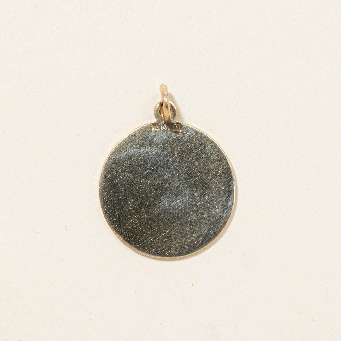 10k Taurus Zodiac Pendant