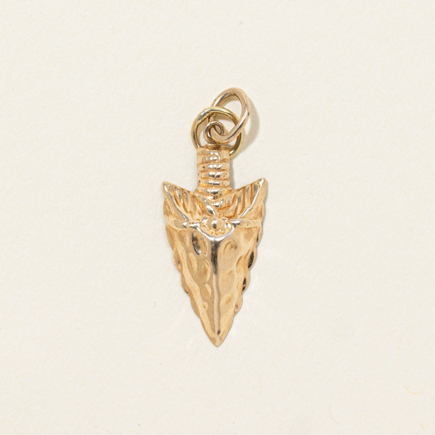 10k Arrowhead Charm