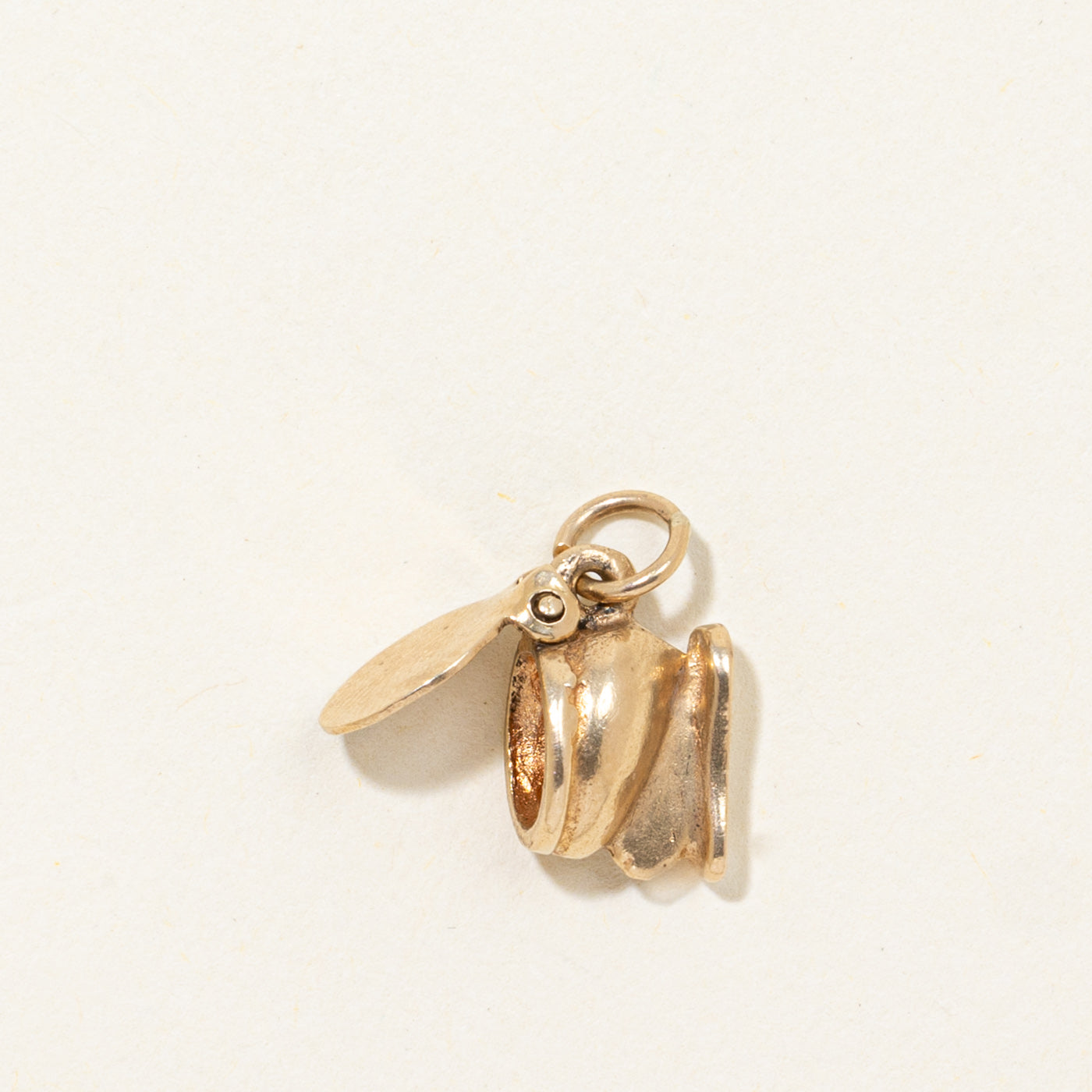 14k Toilet Charm