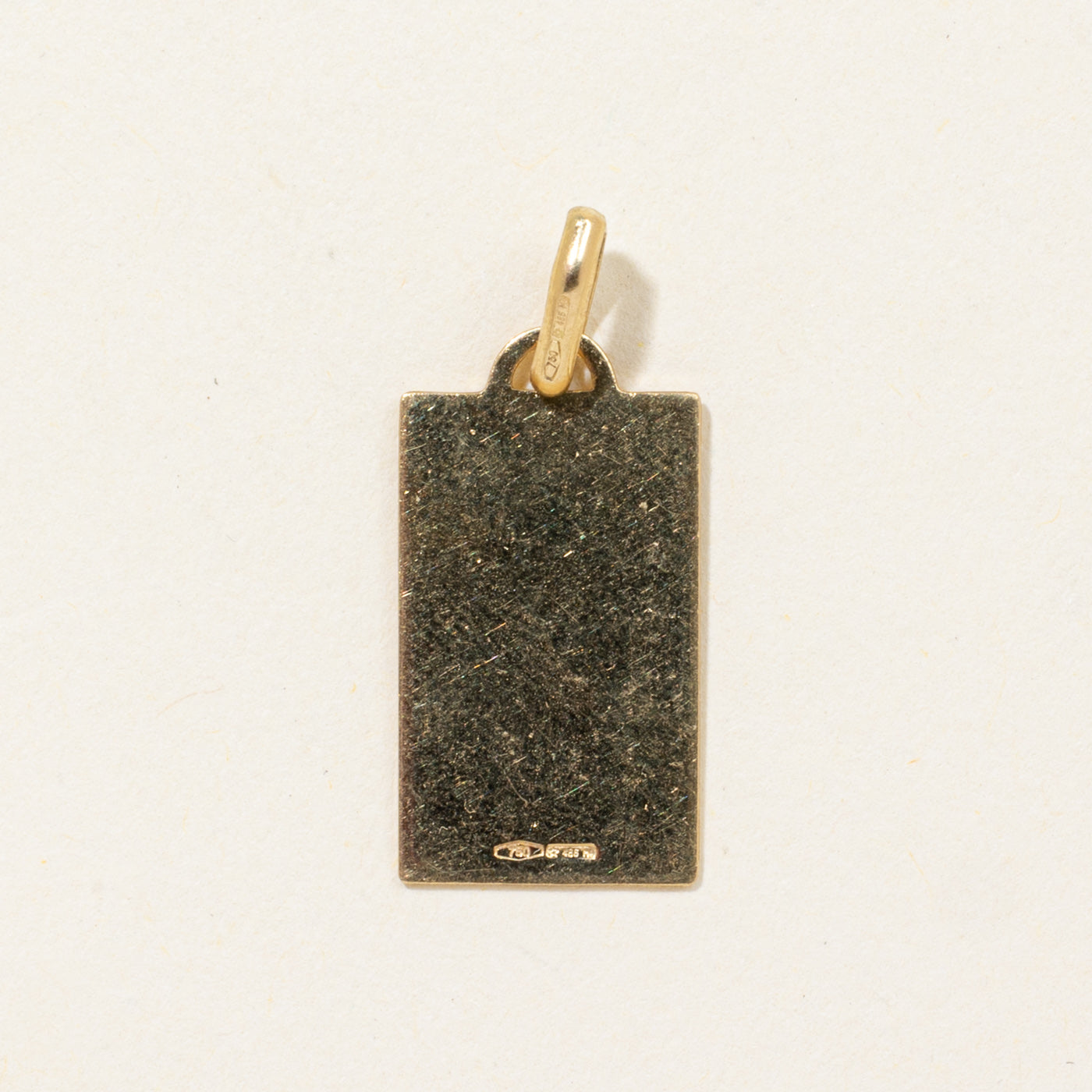 18k Aries Zodiac Pendant