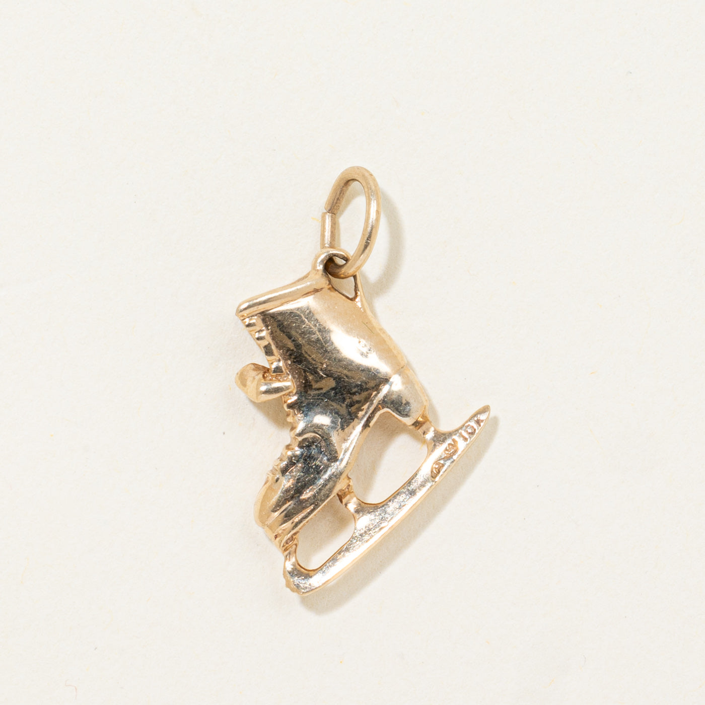 10k Ice Skate Charm