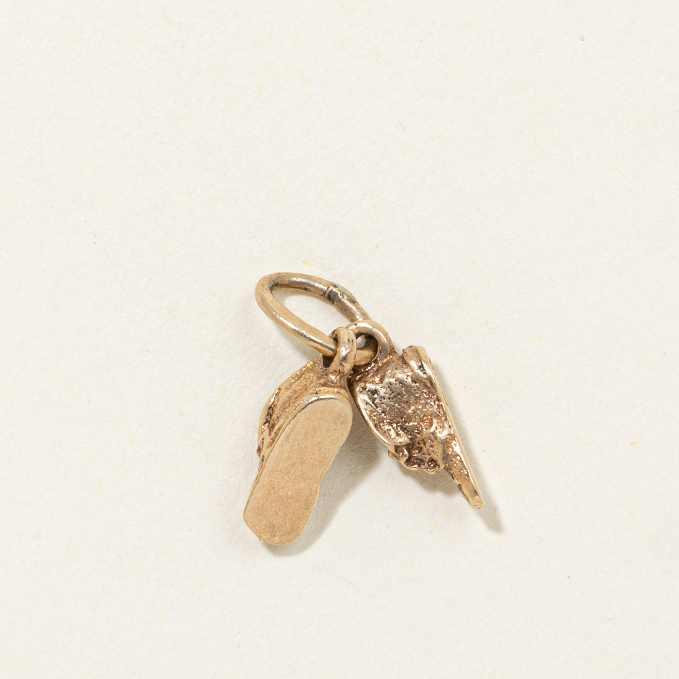 10k Baby Shoes Charm