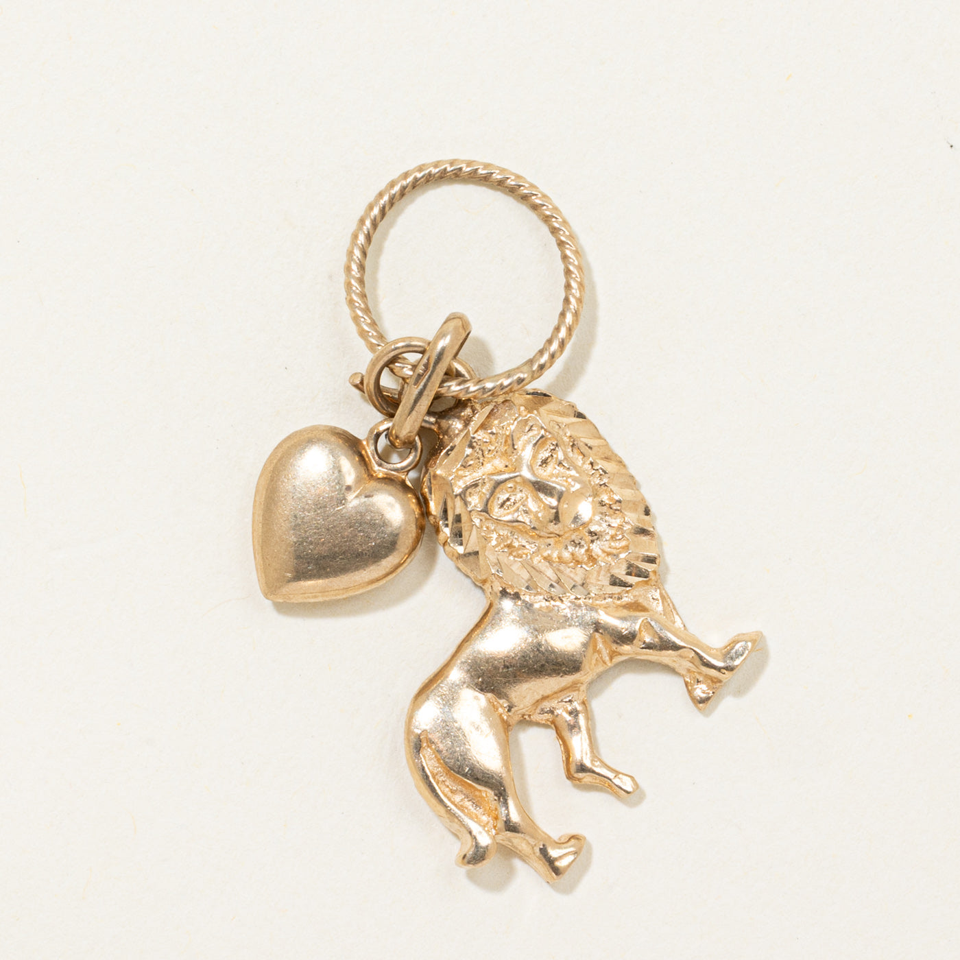 10k Lionhearted Charms