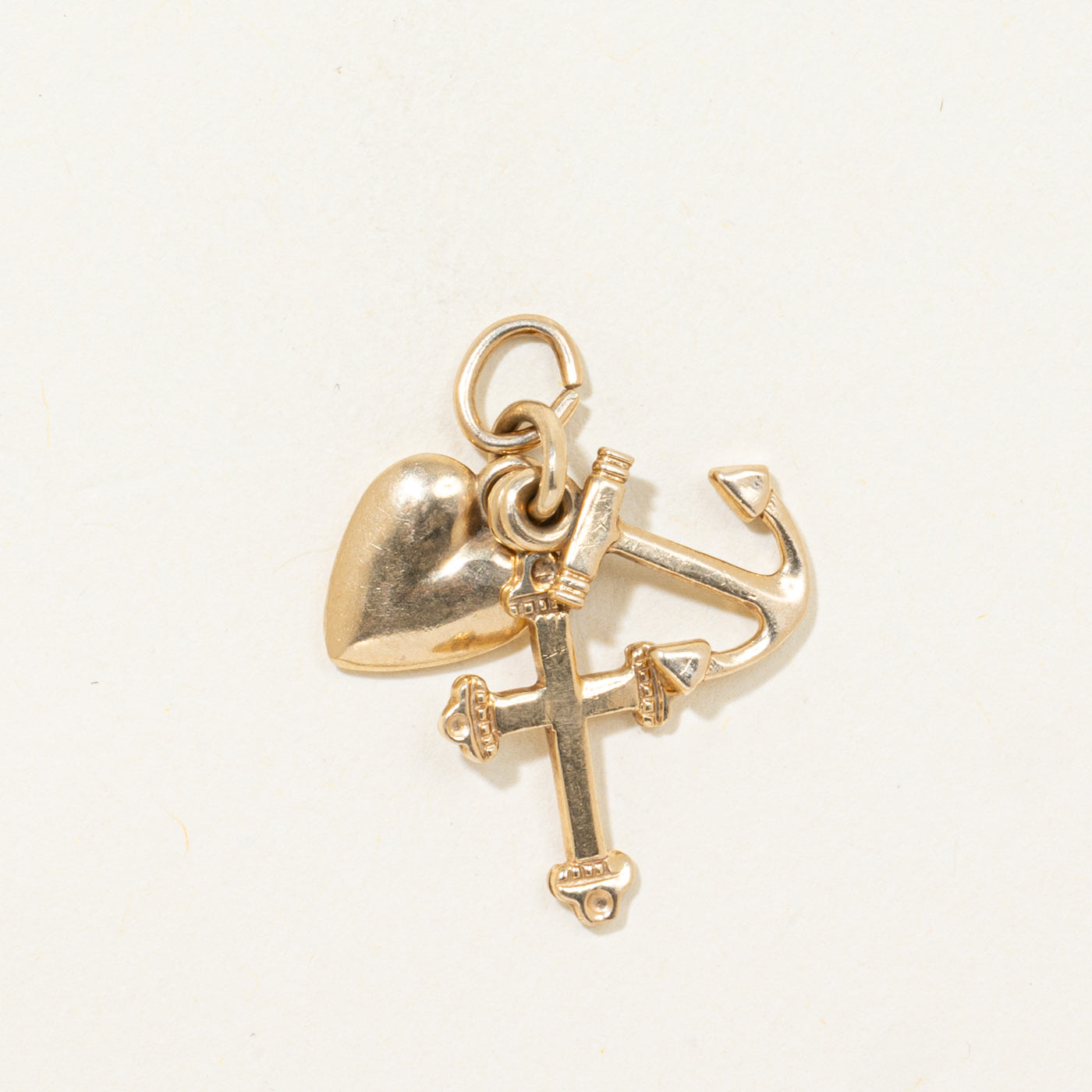 10k Faith, Hope & Charity Charms