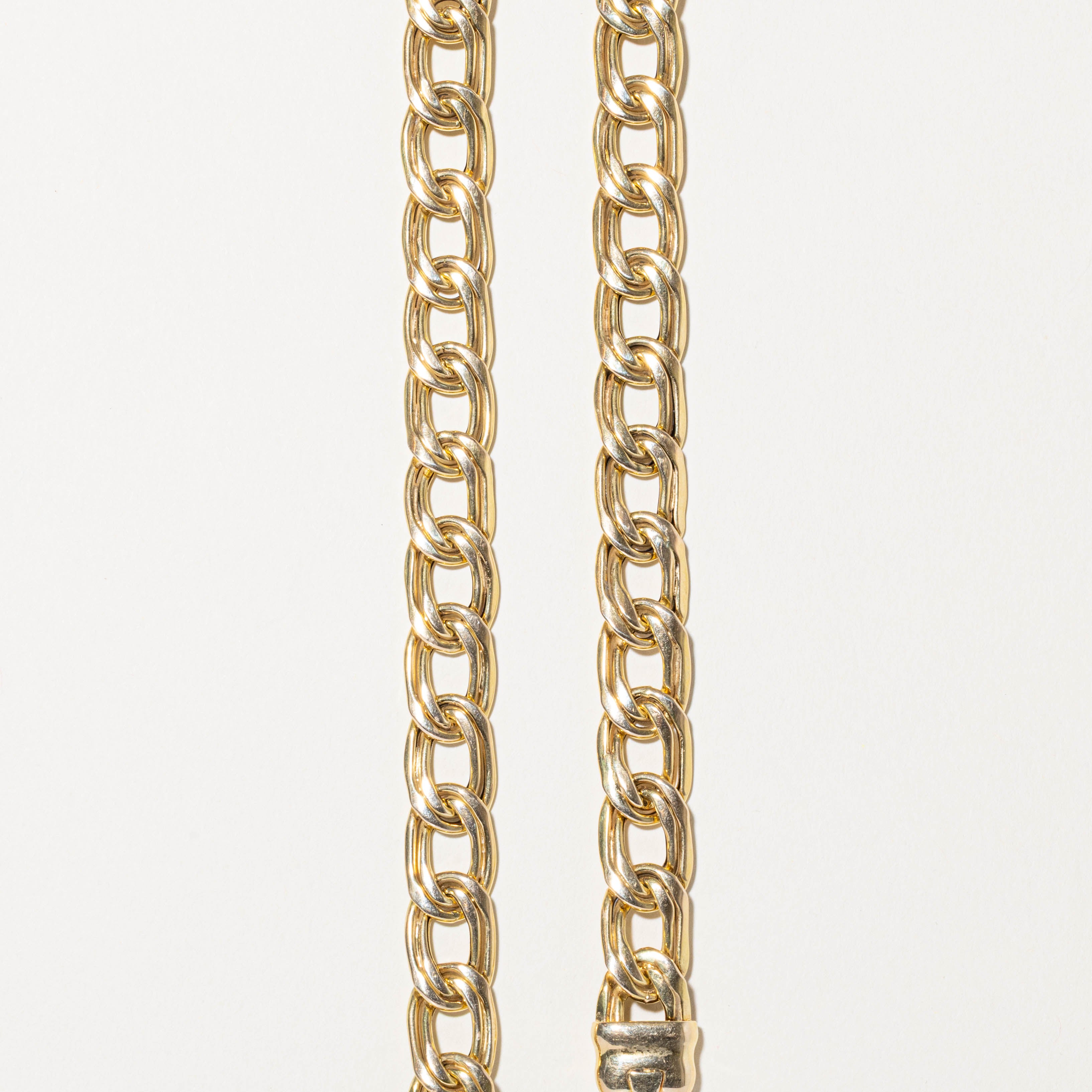 ‘Birks’ 14k Double Link Chain | 16"