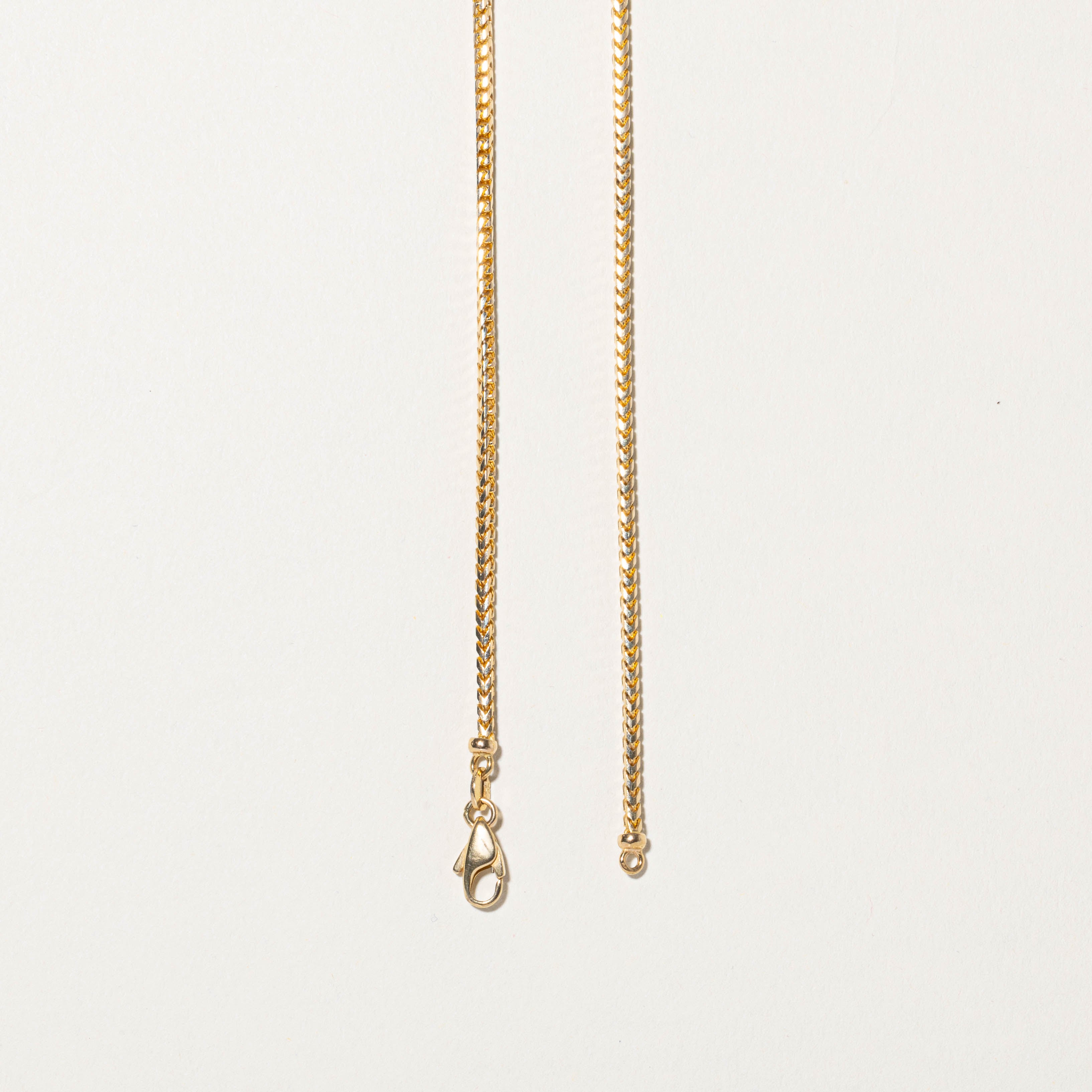 14k Franco Chain Necklace | 20"