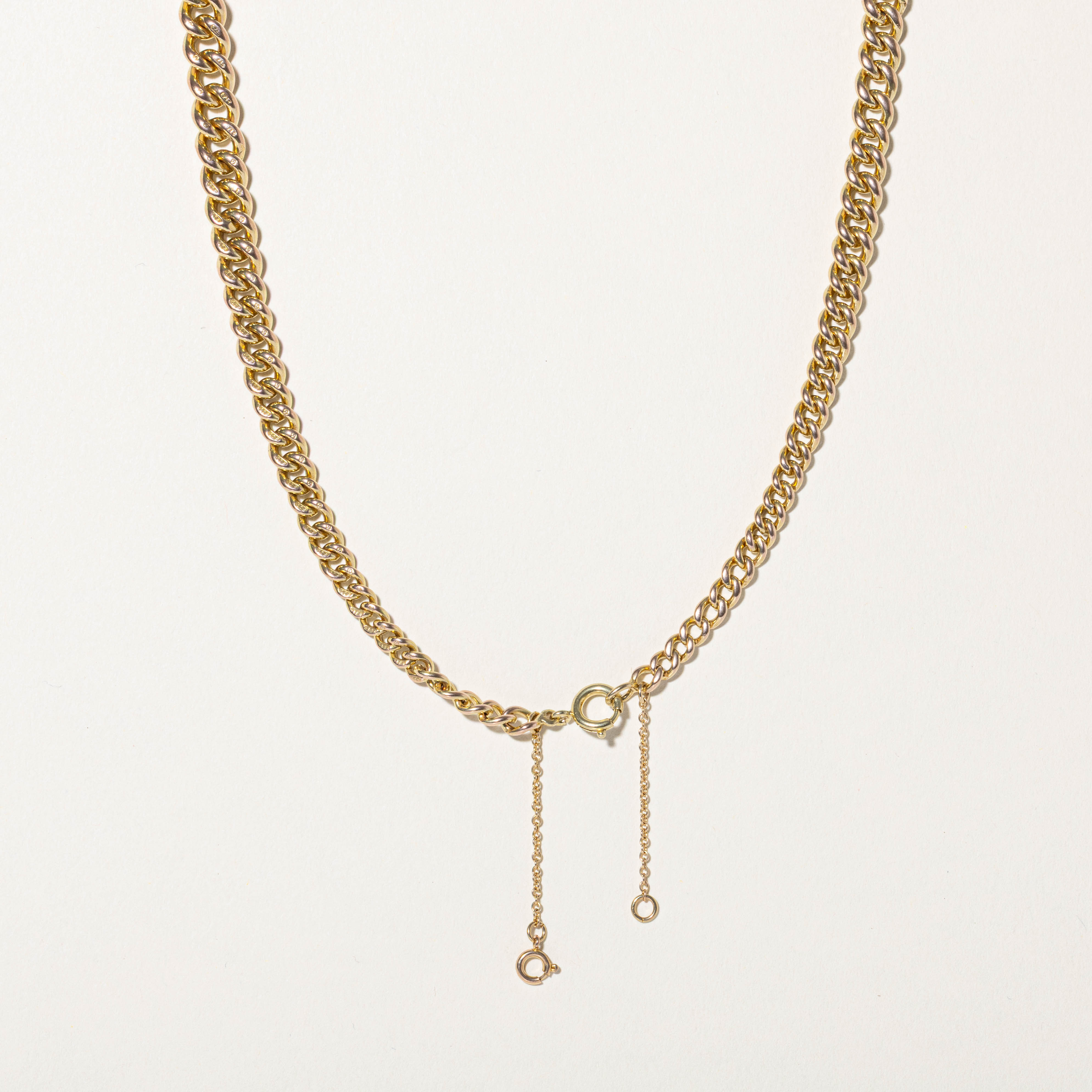 9k Heart Locket Necklace | 18"