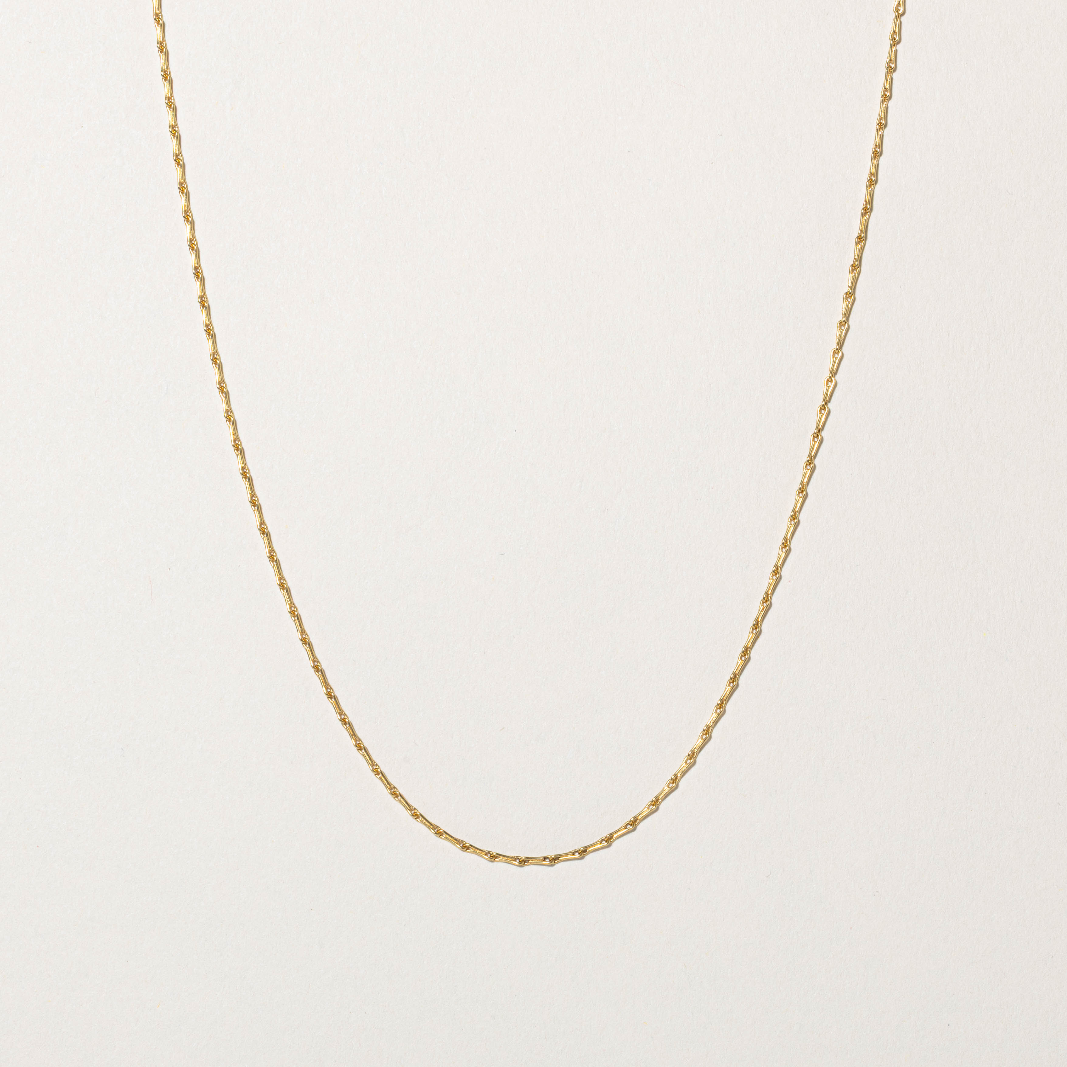18k Barleycorn Chain | 18"