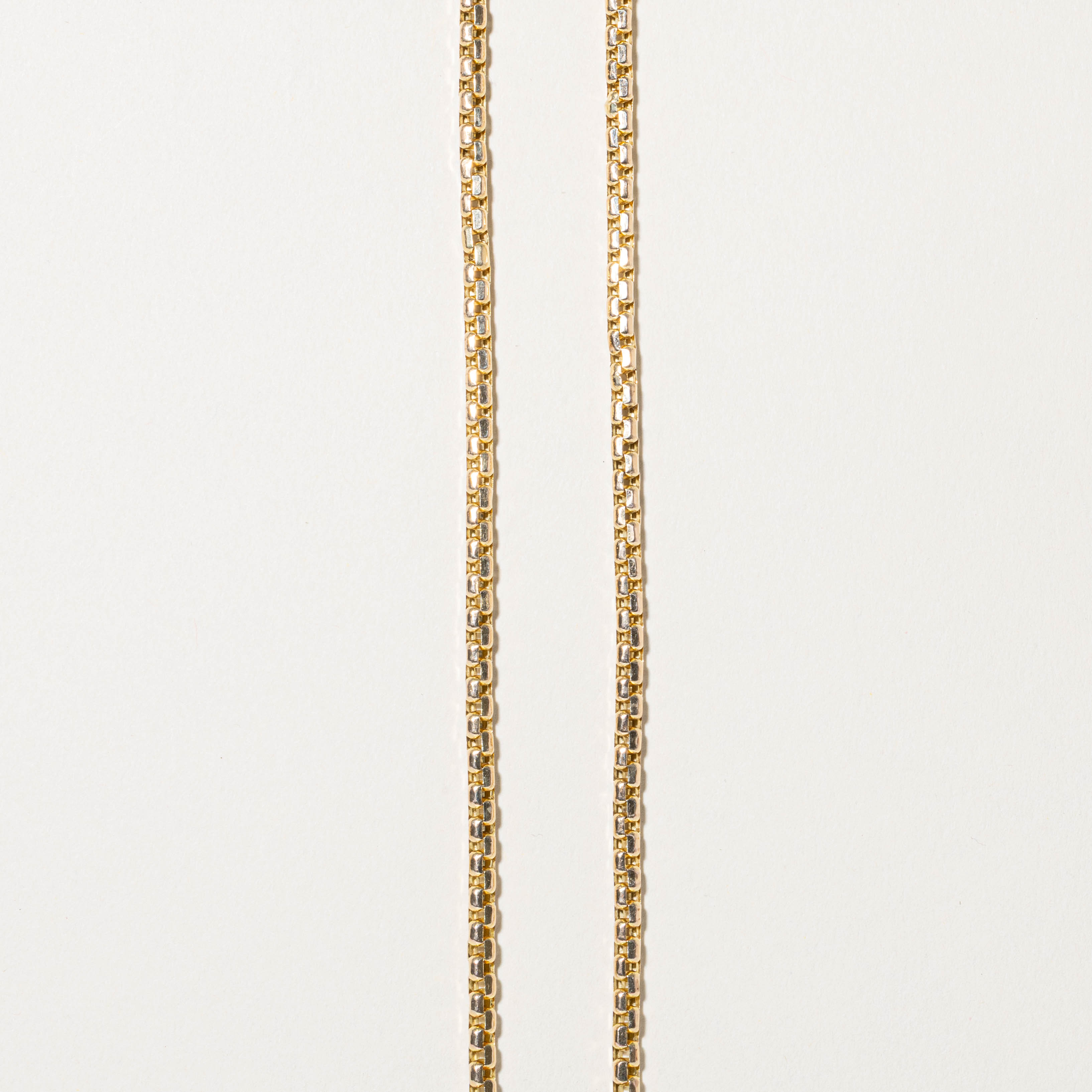 Italian 14k Box Link Chain | 24"