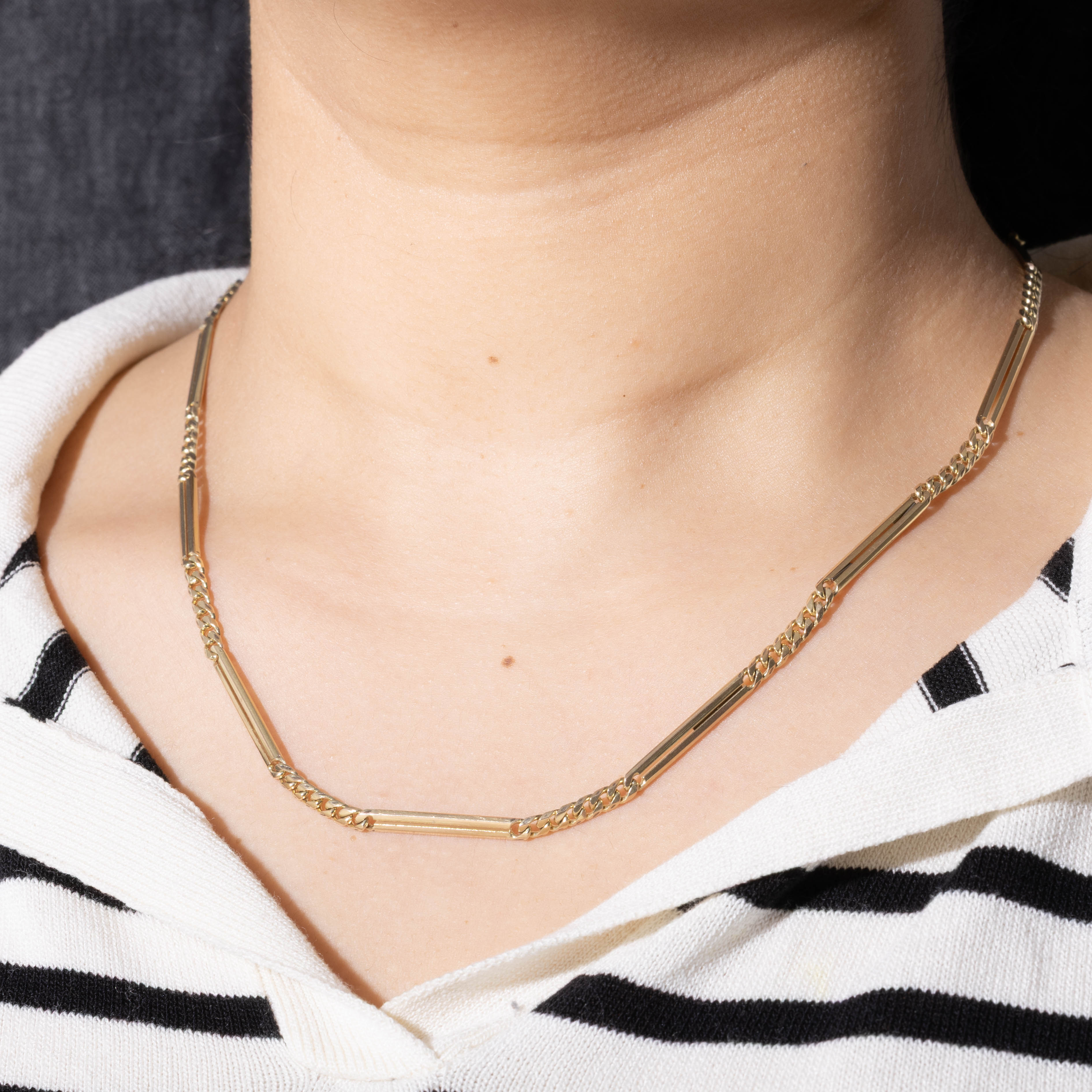 10k Trombone Link Chain | 20"