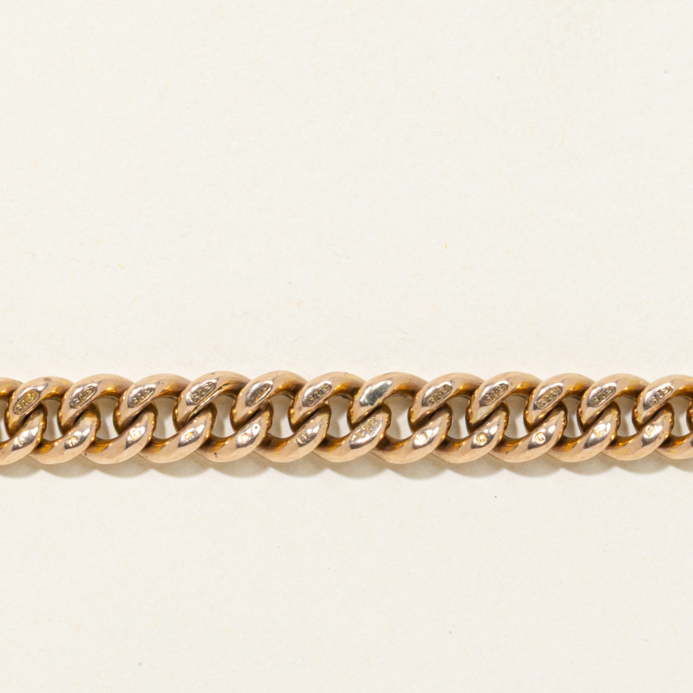 1912 Birmingham Heart Padlock Bracelet | 6.5"