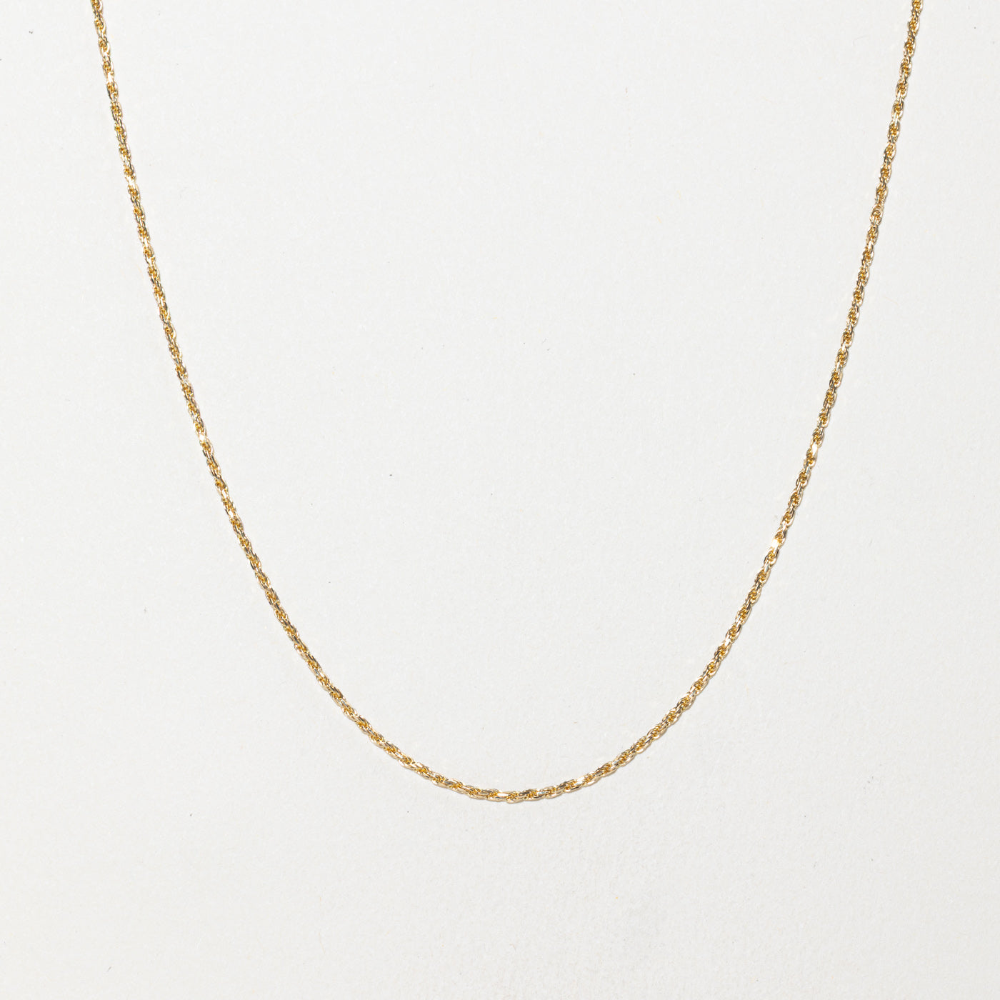 10k Rope Chain | 1.15mm | 20"