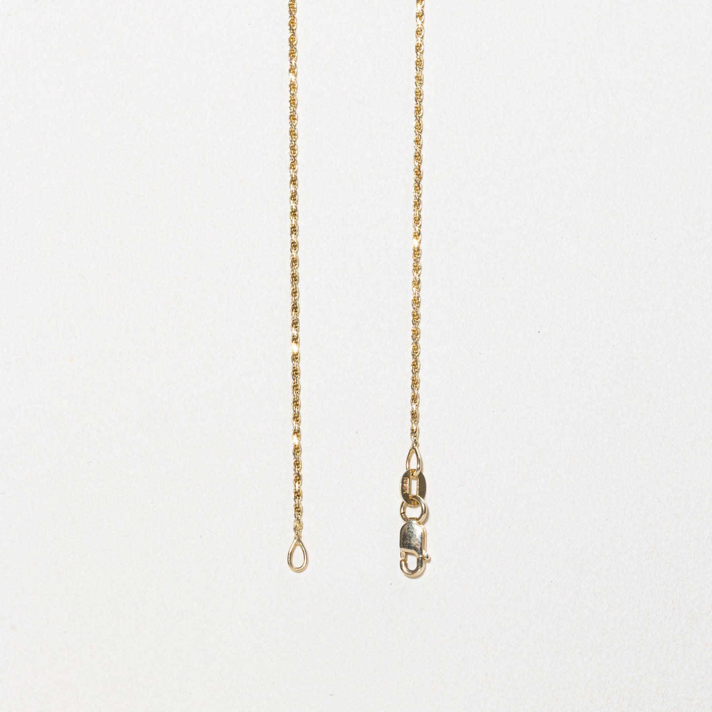 10k Rope Chain | 1.15mm | 20"