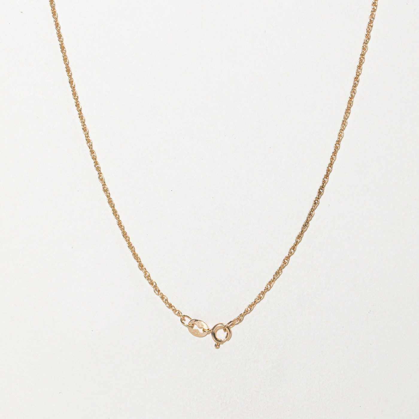 10k Prince of Wales Chain | 1.50mm | 18"
