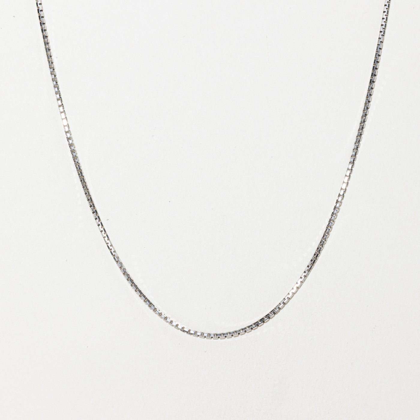 Italian 14k Box Link Chain | 1.30mm | 23"