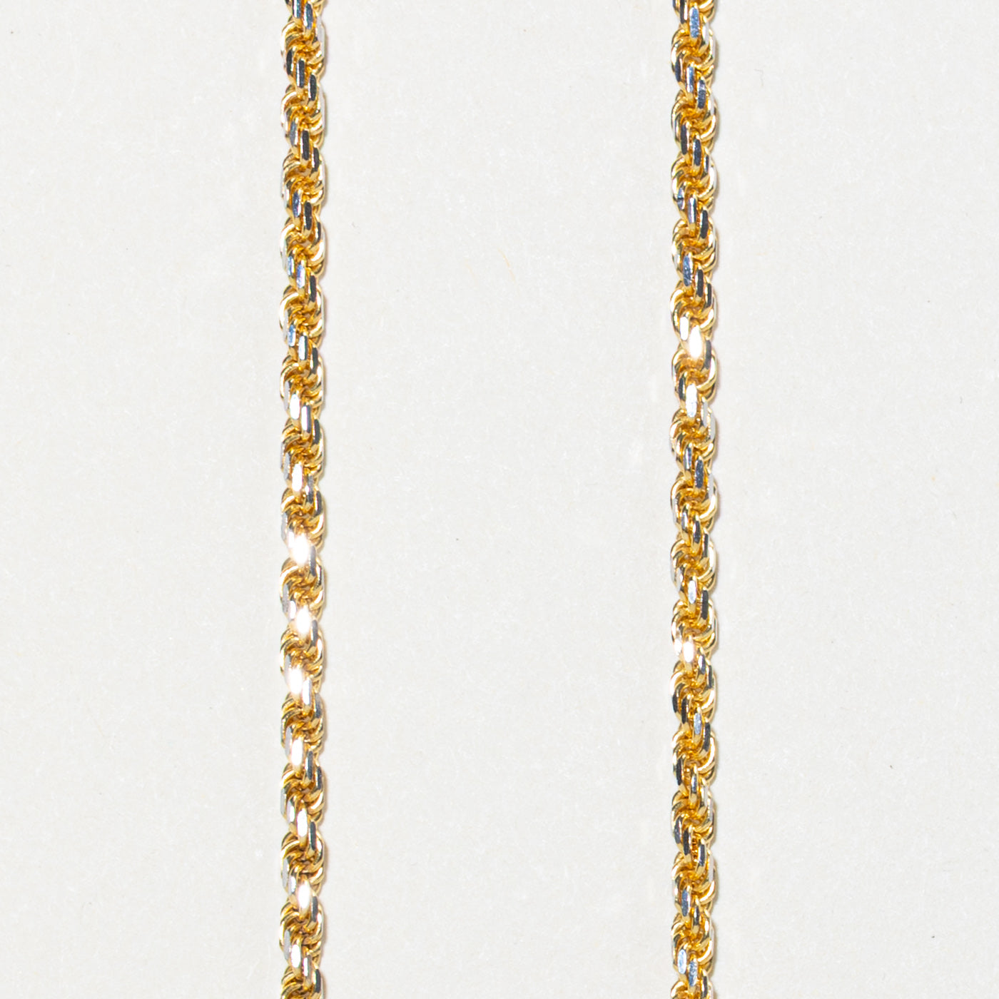 Italian 14k Rope Chain | 2mm | 19"