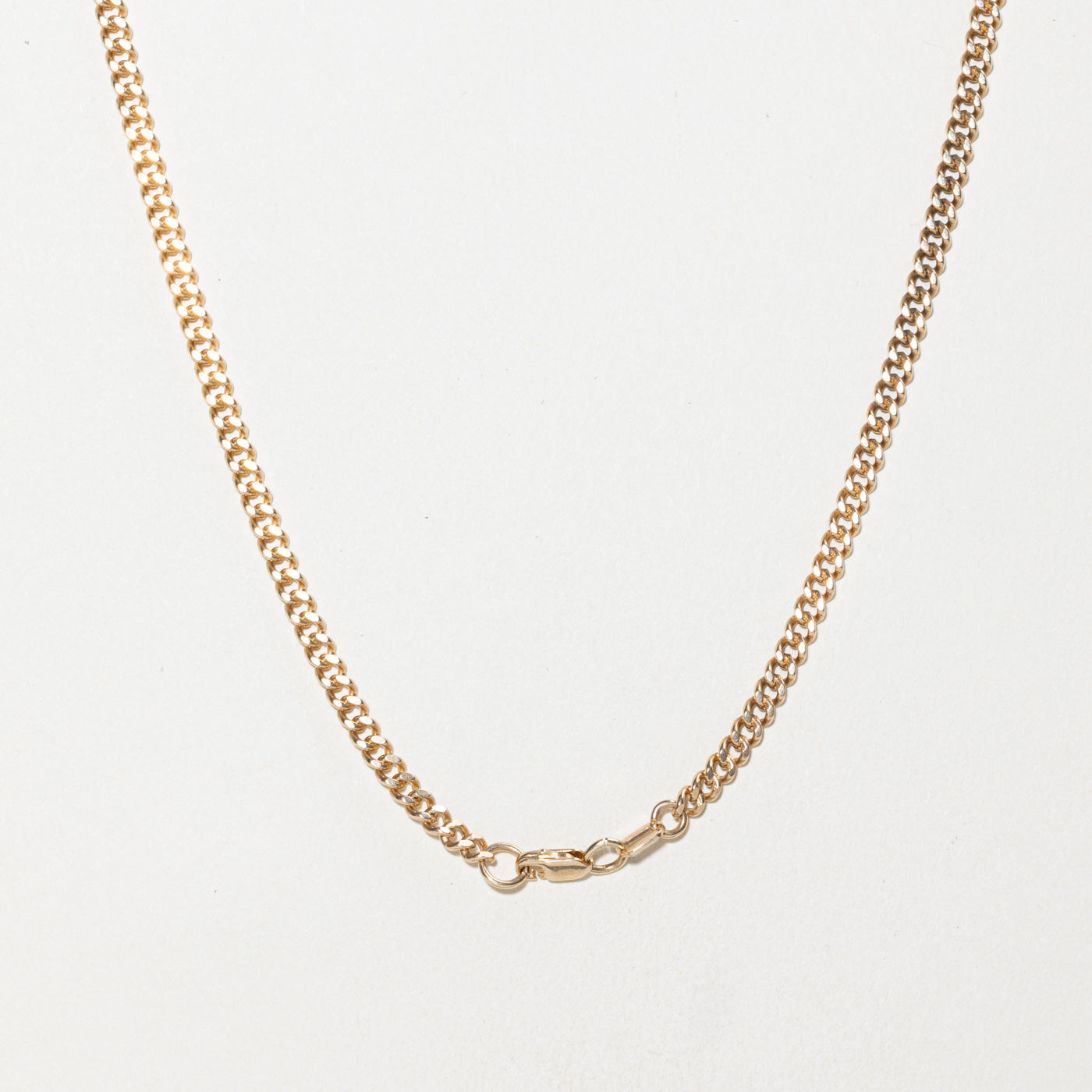 10k Curb Link Chain | 3mm | 22"