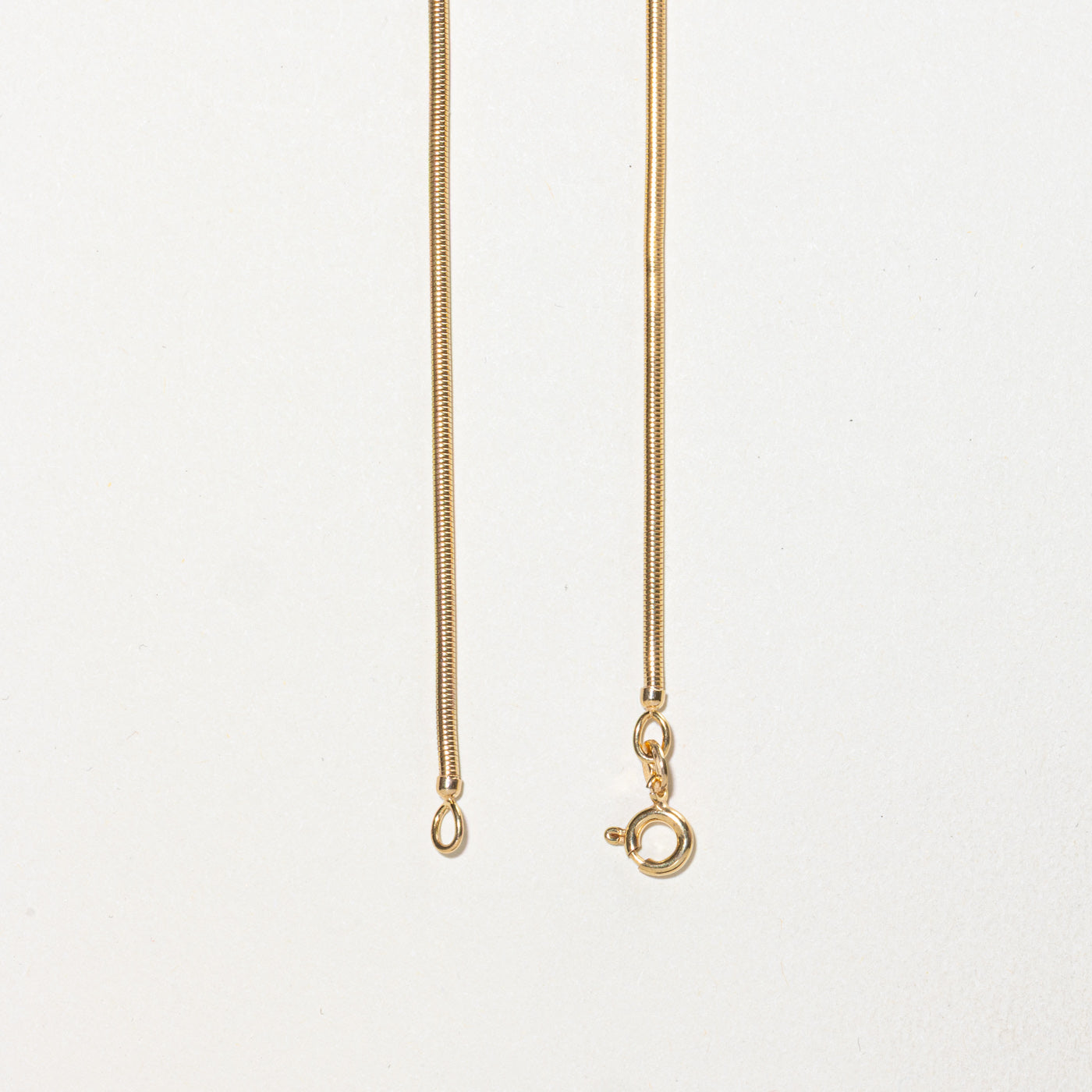 Italian 10k Snake Chain | 1.70mm | 20"