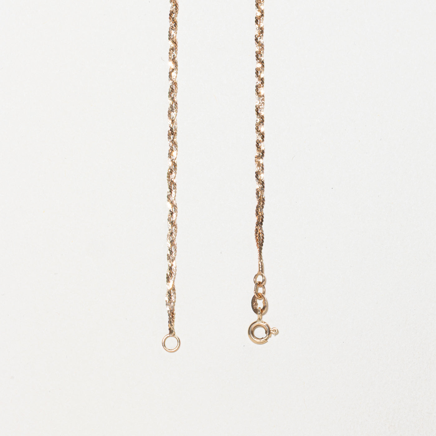 10k Woven Chain | 2.0mm | 21"