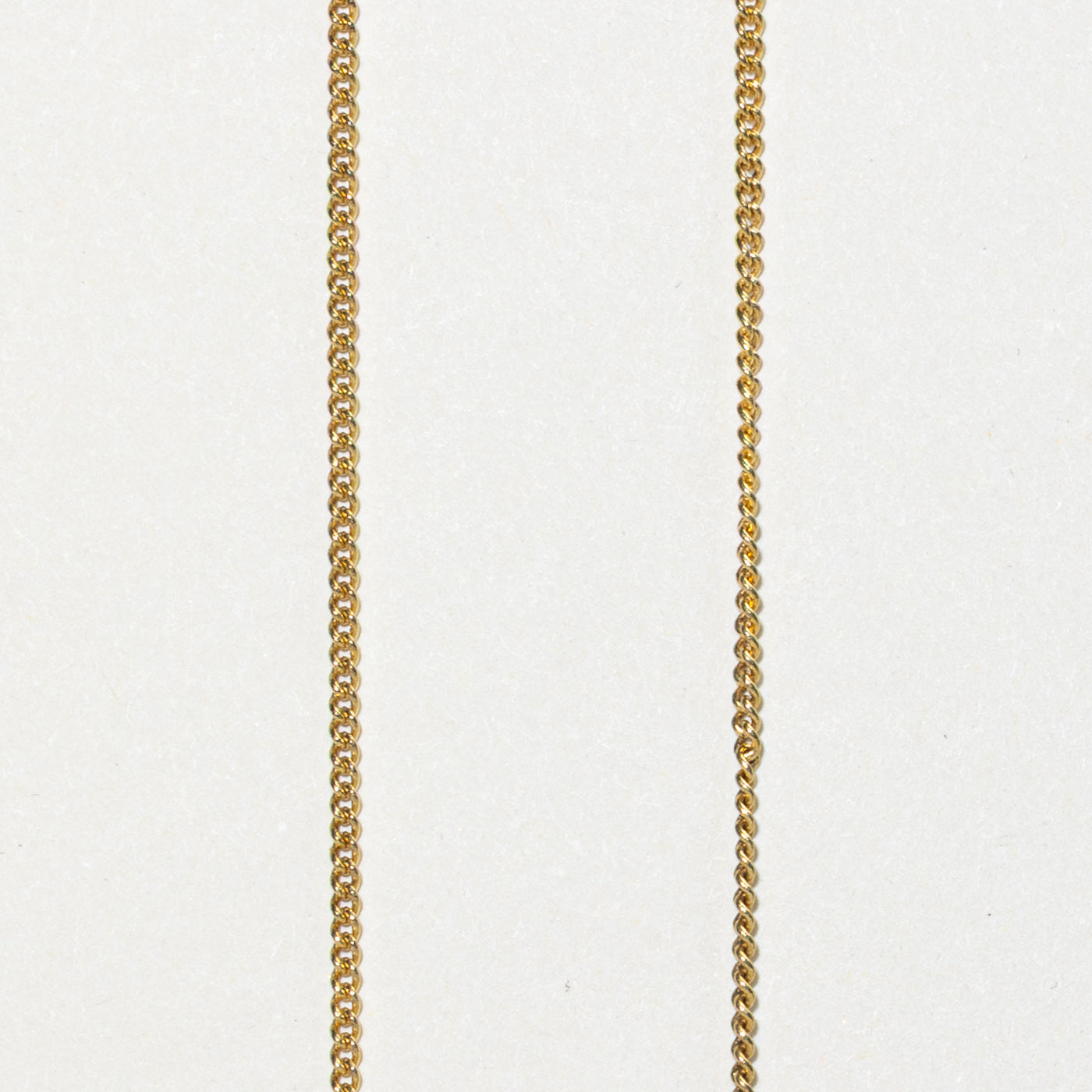9k Curb Link Chain | 1.36mm | 24"