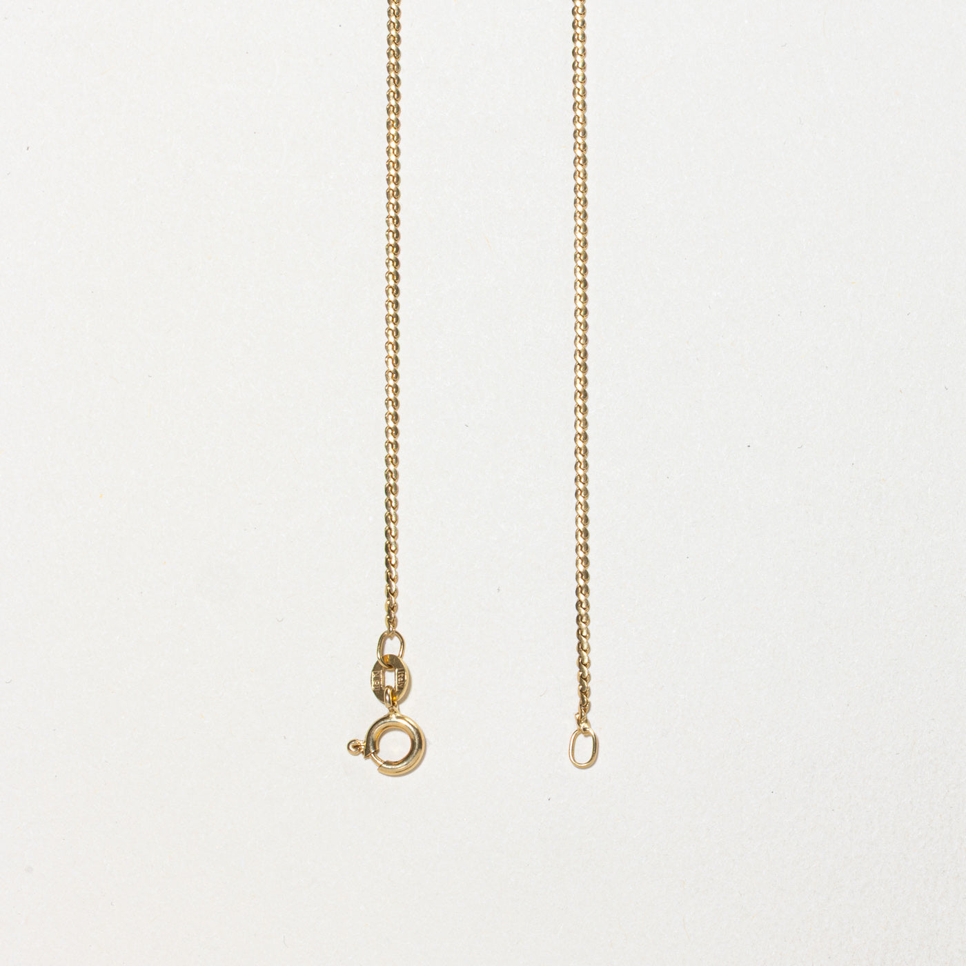 18k S Link Chain | 1.40mm | 20"