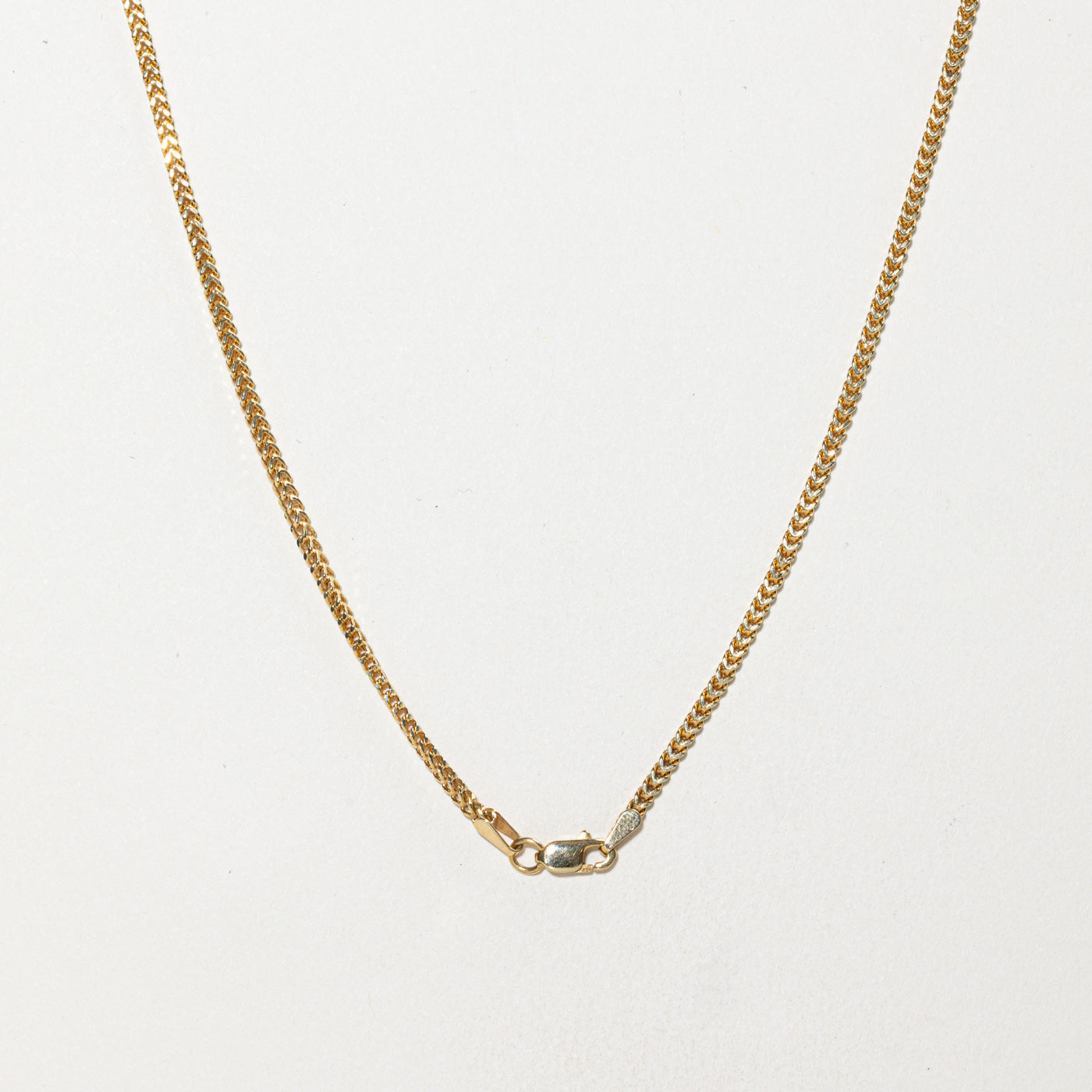 18k Foxtail Chain | 1.75mm | 21"