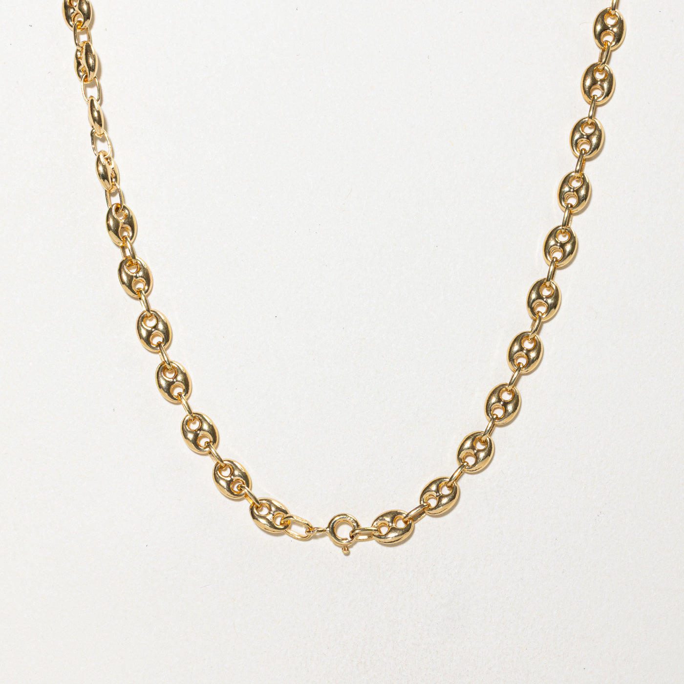 Italian 18k Anchor Link Chain | 5.2mm | 18"