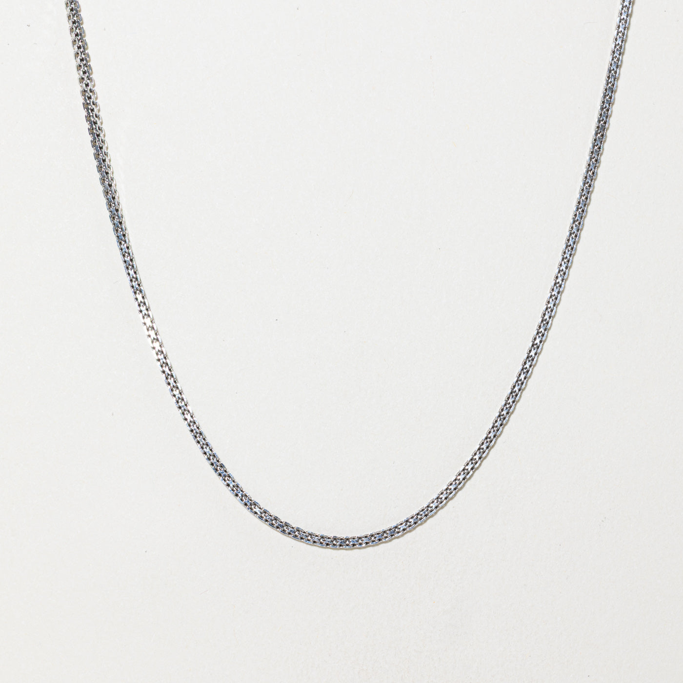 Platinum Bismarck Chain | 1.75mm | 20"