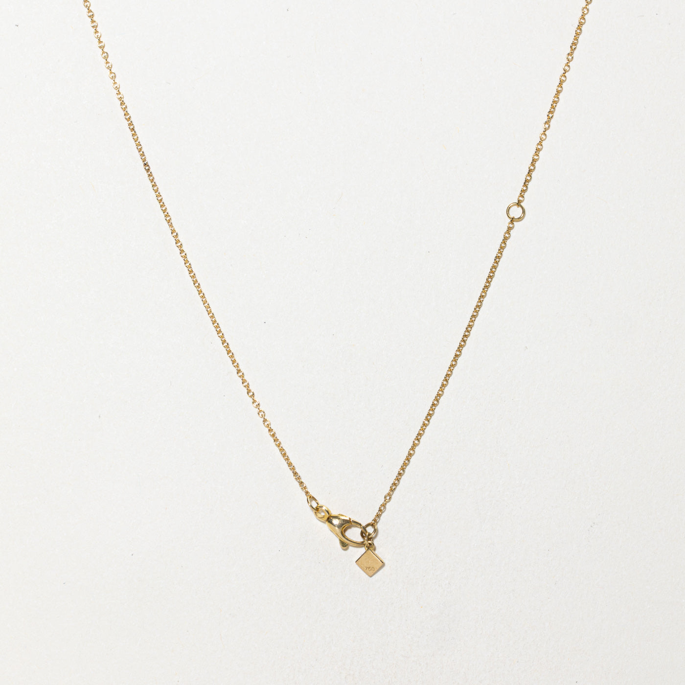 ‘Birks’ 18k Satellite Bar Link Chain | 1.0mm | 18"