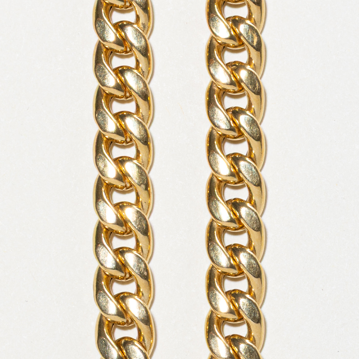 ‘Birks’ 18k Cuban Link Chain | 7.50mm | 25"
