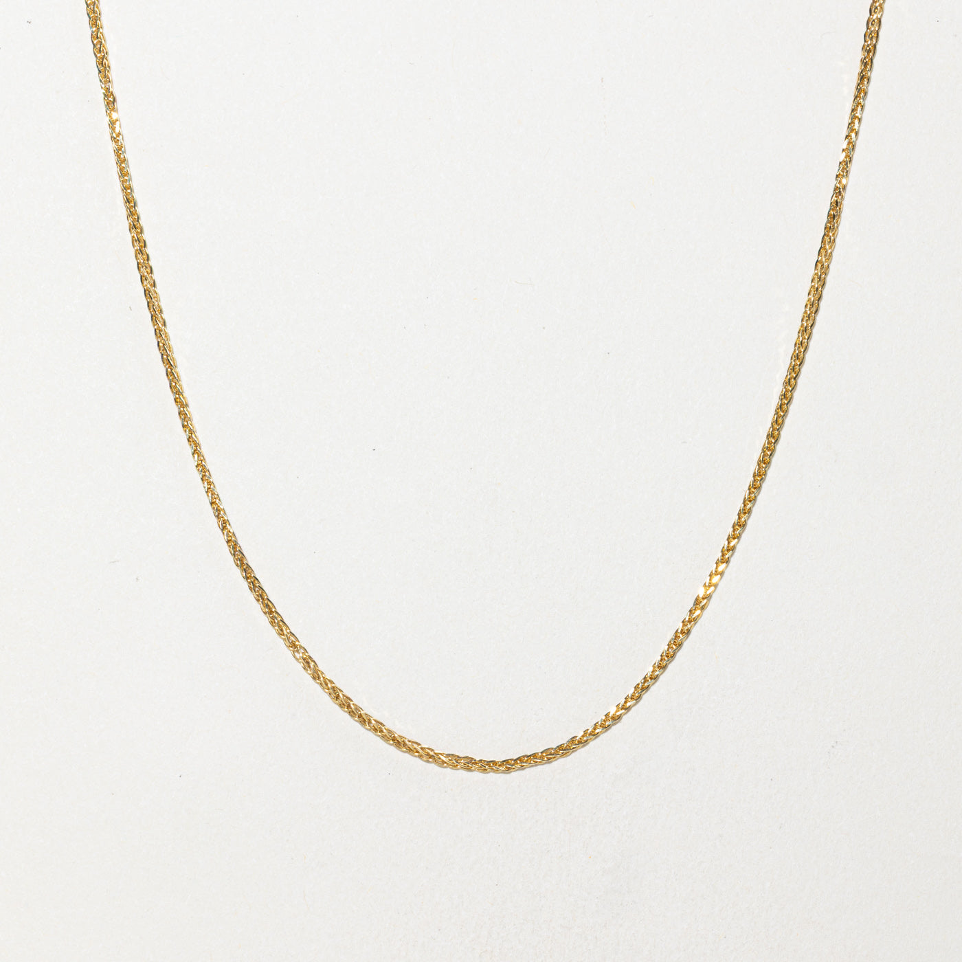 14k Wheat Chain | 1.40mm | 18"